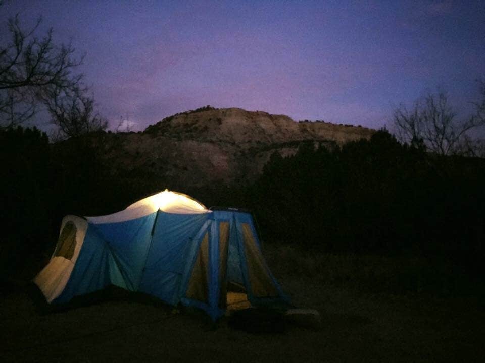 Tina H.'s photo at Fortress Cliff Primitive — Palo Duro Canyon State Park near McClellan Creek National Grassland
