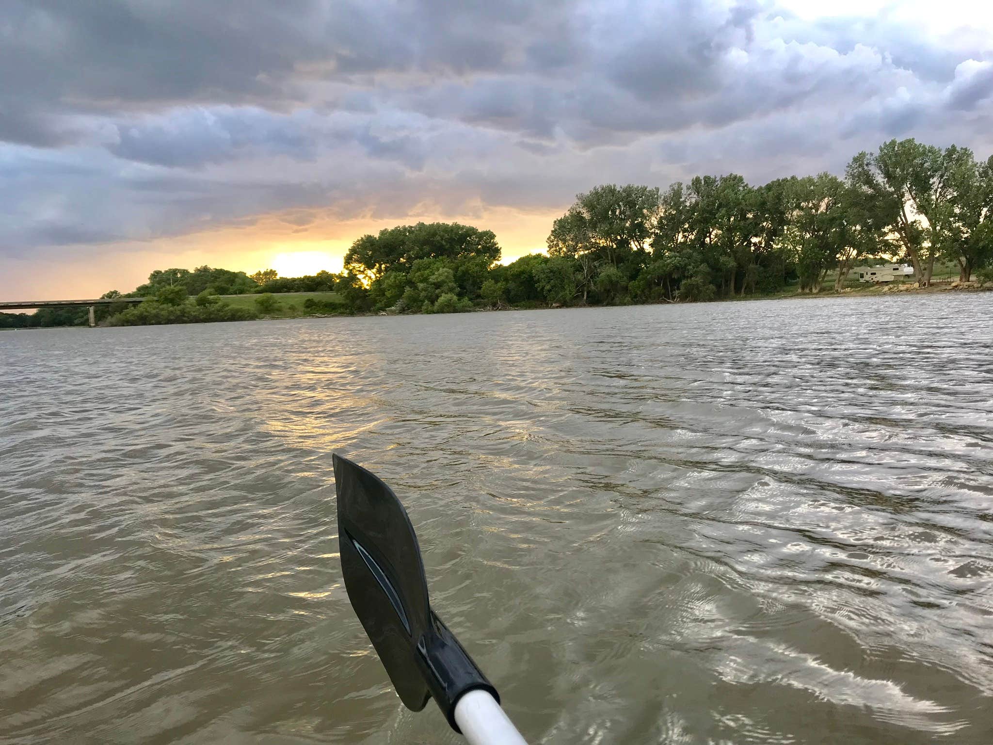 Camper-submitted photo at Cottonwood Campground — Lovewell State Park near Norway, KS