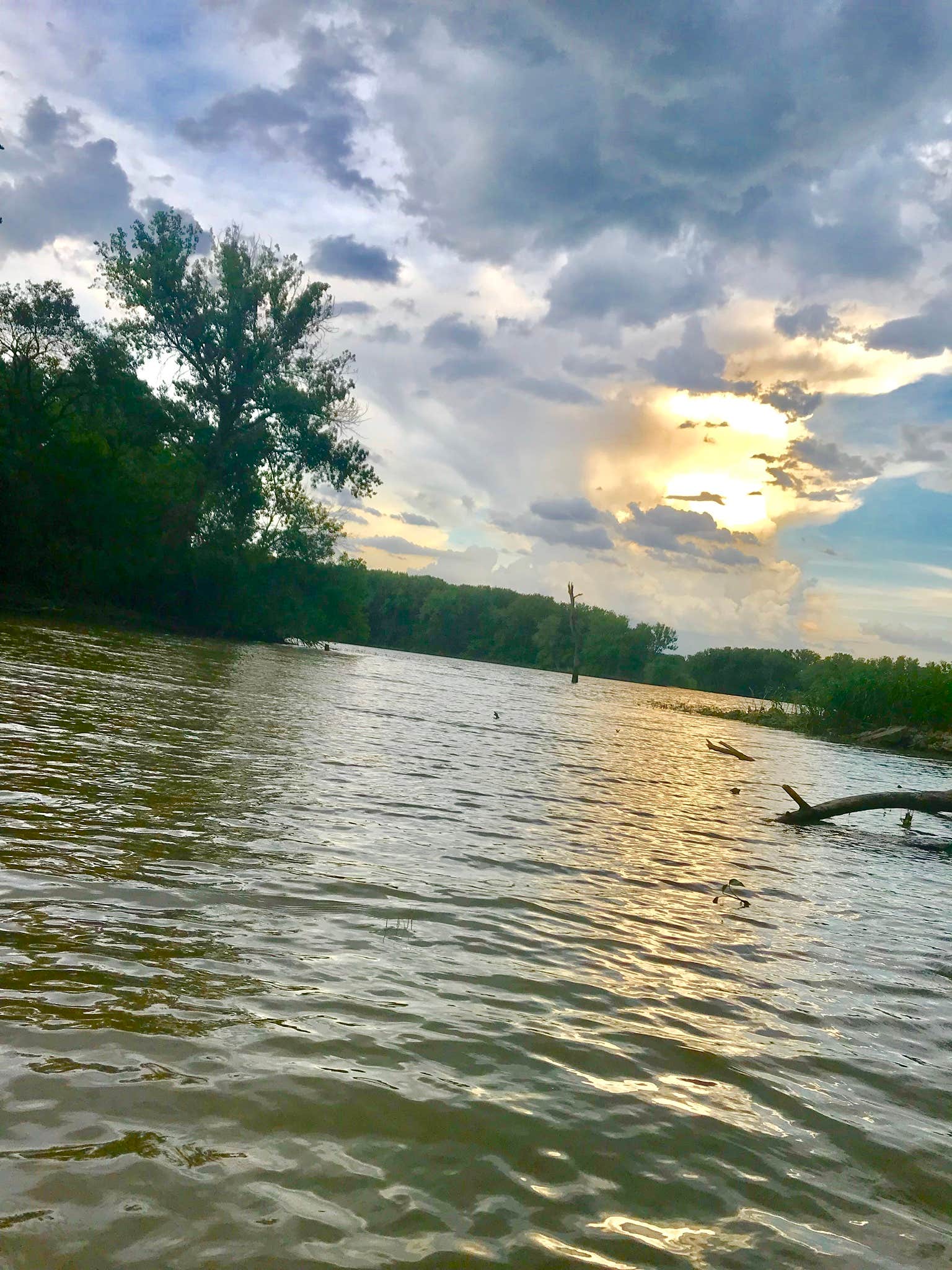 Camper-submitted photo at Cottonwood Campground — Lovewell State Park near Norway, KS
