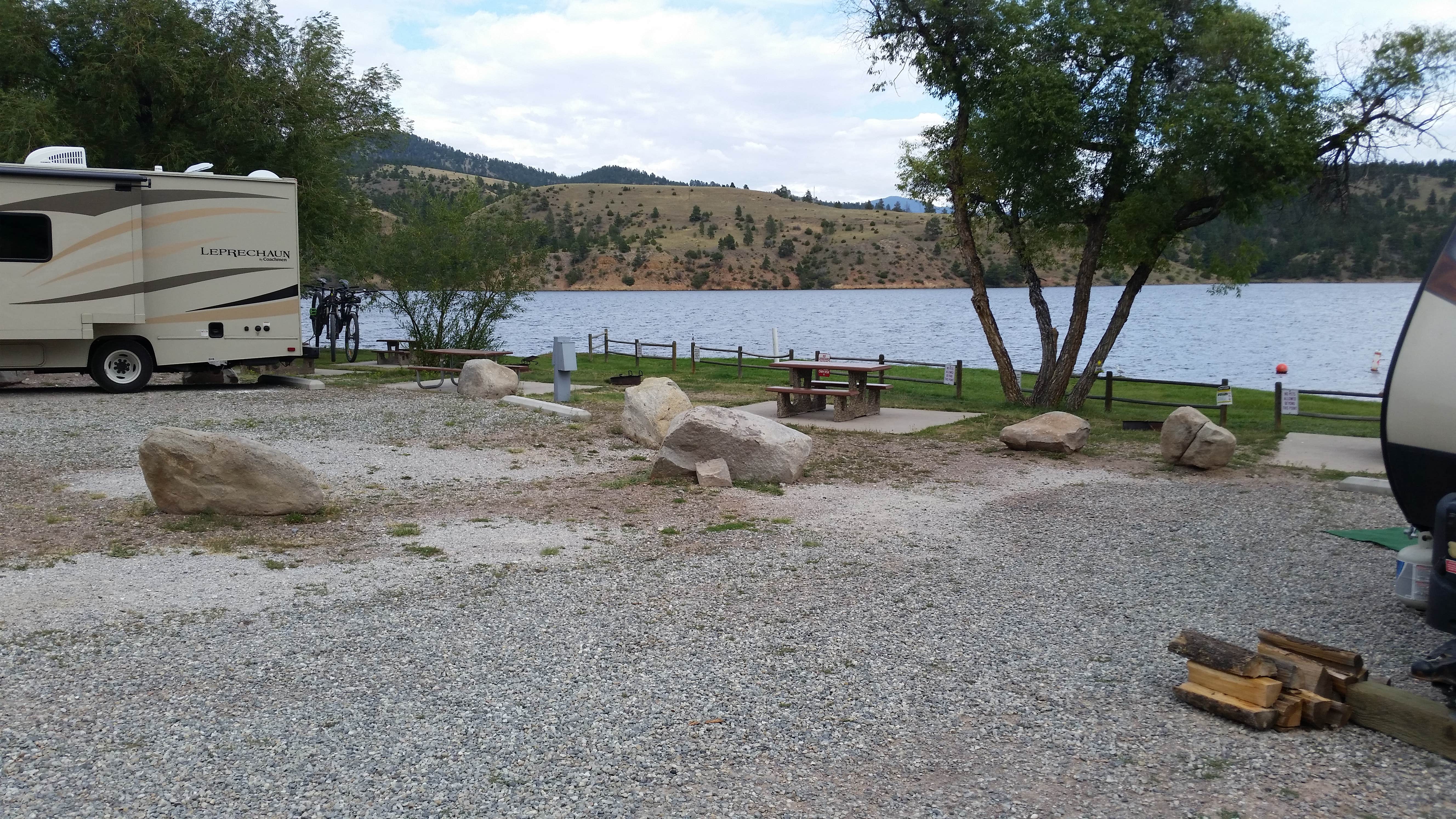 Dexter I.'s photo of rv camping at Black Sandy State Park Campground near Cascade, MT