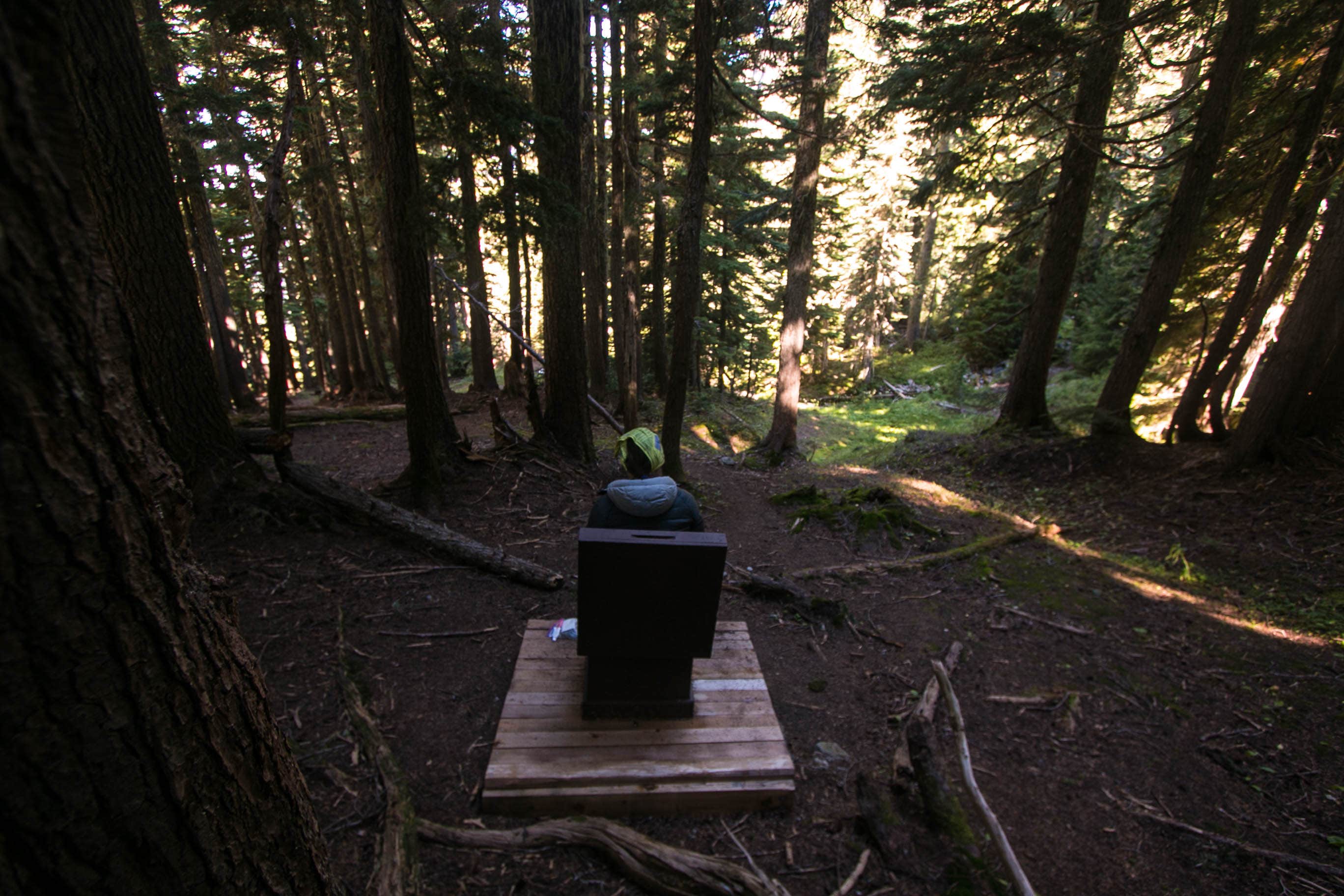 Camper-submitted photo at Yellowstone Cliffs Camp — Mount Rainier National Park near Lake Tapps, WA