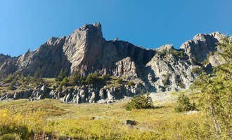 Camping near Ipsut Creek Backcountry Campground — Mount Rainier National Park: Yellowstone Cliffs Camp — Mount Rainier National Park, Mount Rainier National Park, Washington