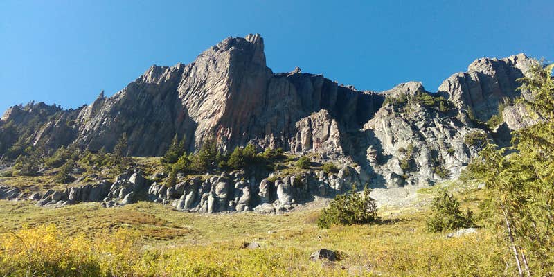 Camper submitted image from Yellowstone Cliffs Camp — Mount Rainier National Park