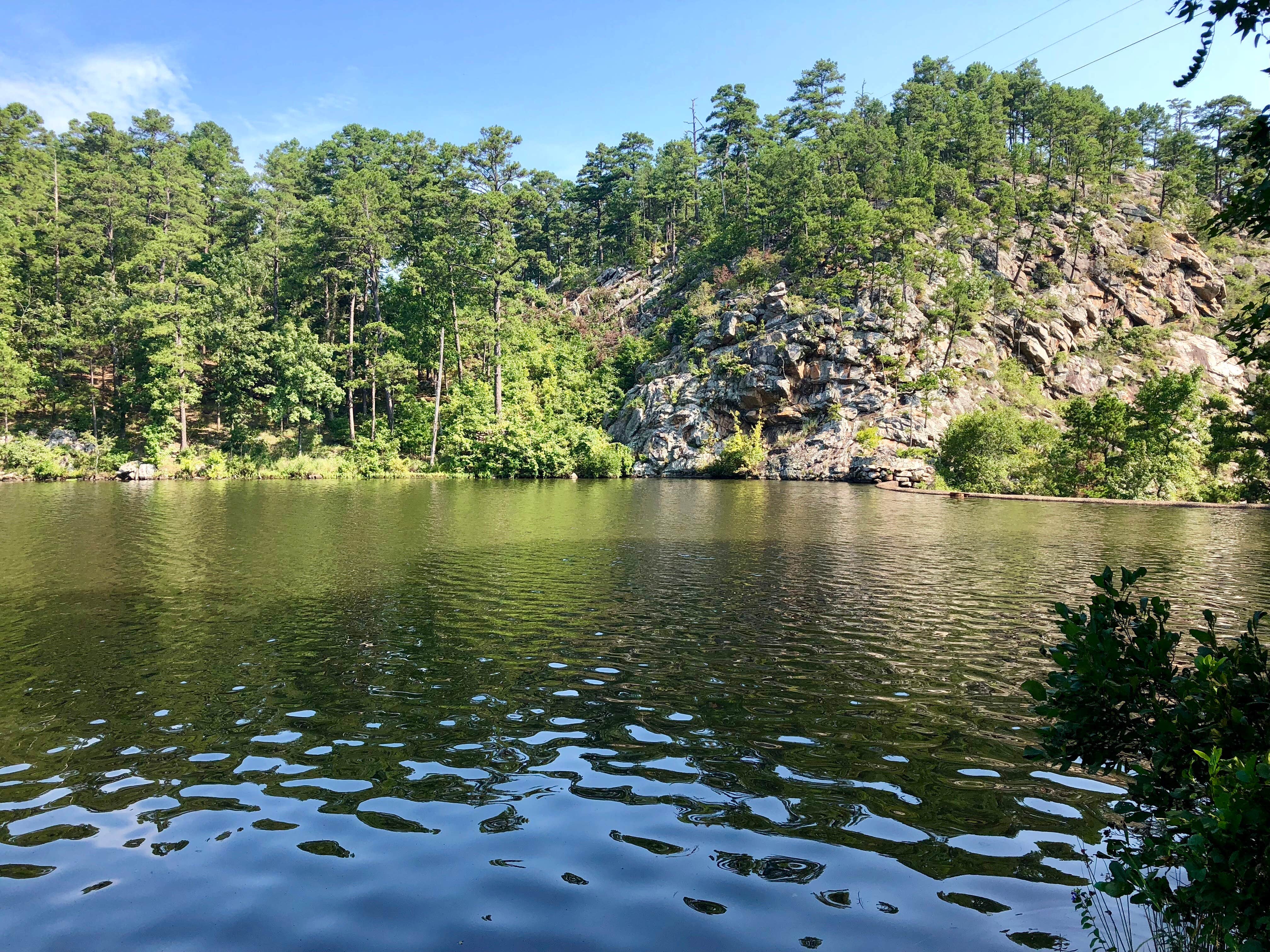 Camper-submitted photo at Lake Sylvia Recreation Area near Paron, AR