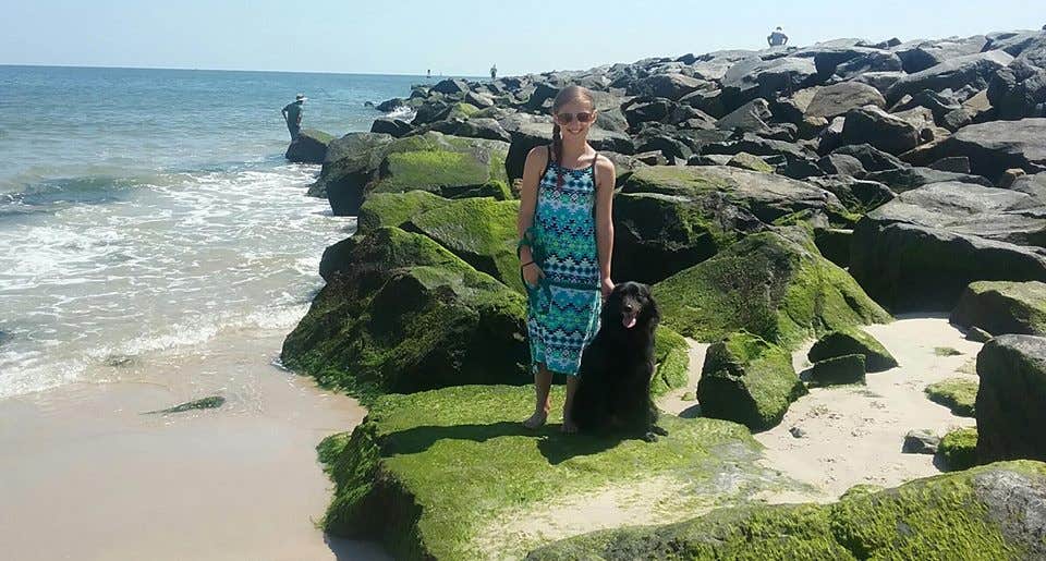 Gayle B.'s photo of camping with pets at Delaware Seashore State Park Campground near Rehoboth Beach, DE