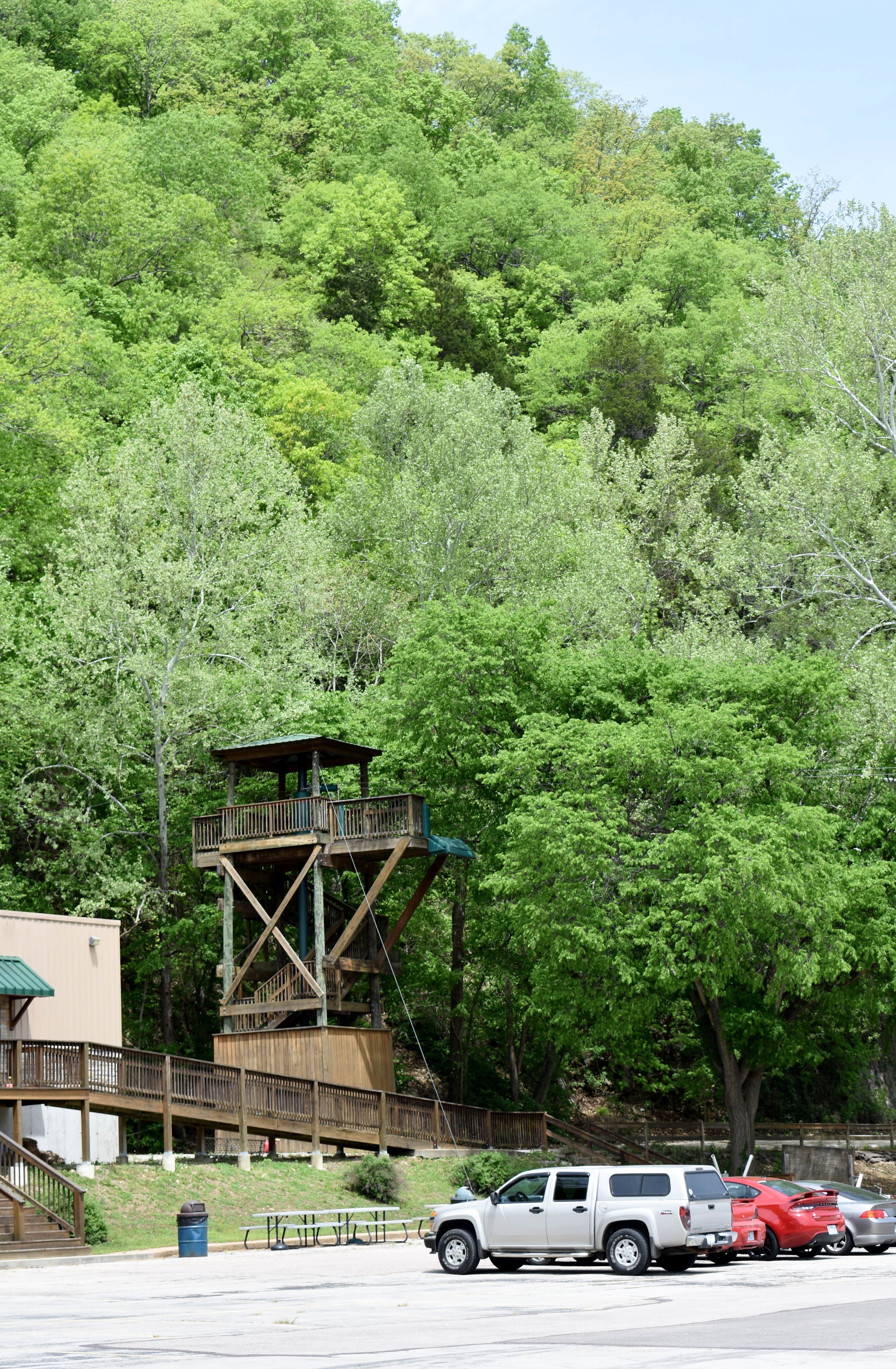 Camper-submitted photo at Meramec Caverns Natural Campground near Marthasville, MO