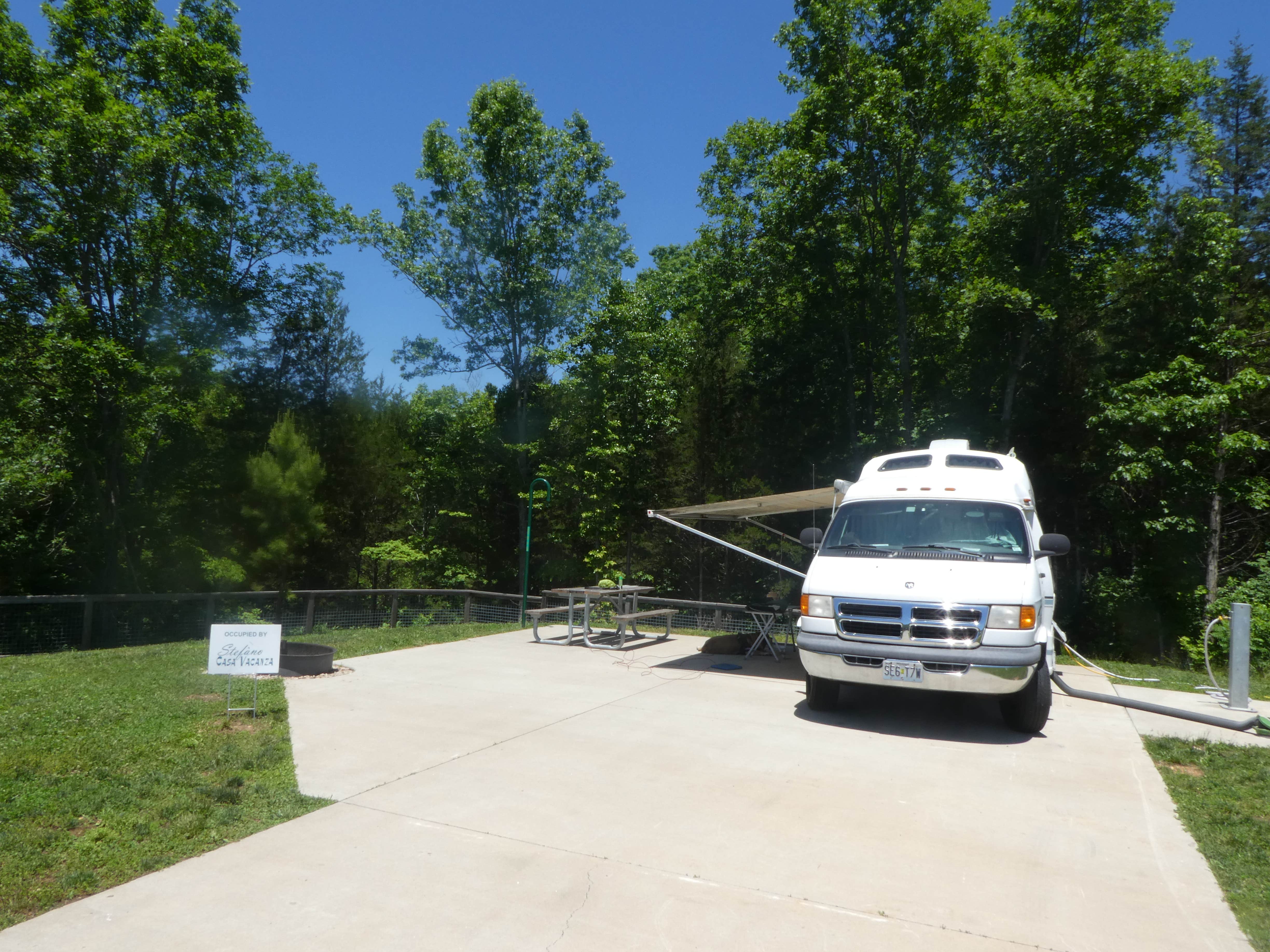 Camper-submitted photo at Timbuktu Campground — Echo Bluff State Park near Bunker, MO