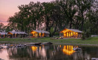 The Dyrt's photo of a cabin at Sankoty Lakes near Streator, IL