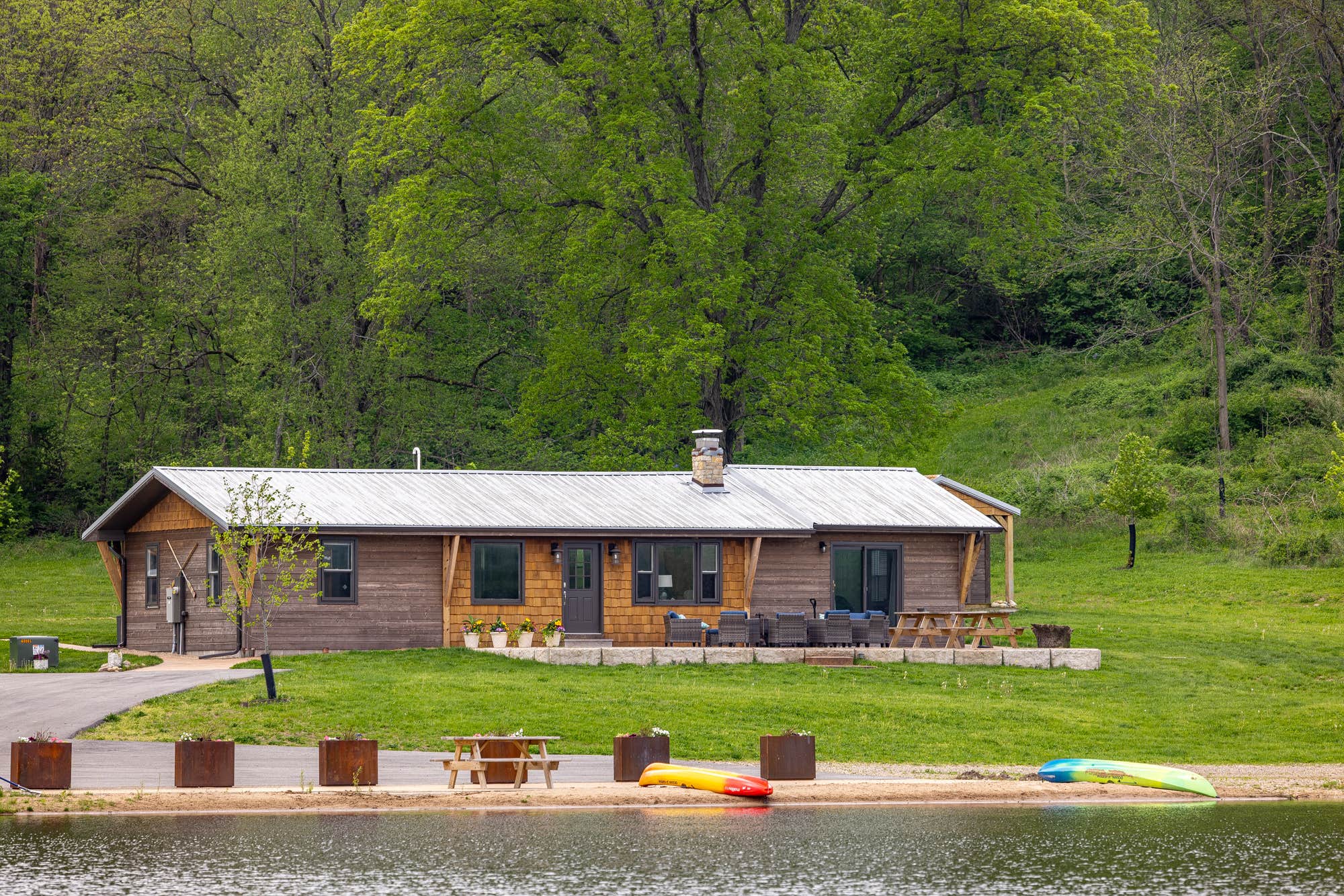 The Dyrt's photo of a cabin at Sankoty Lakes near Peoria, IL