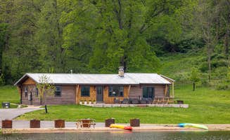 The Dyrt's photo of a cabin at Sankoty Lakes near Galesburg, IL