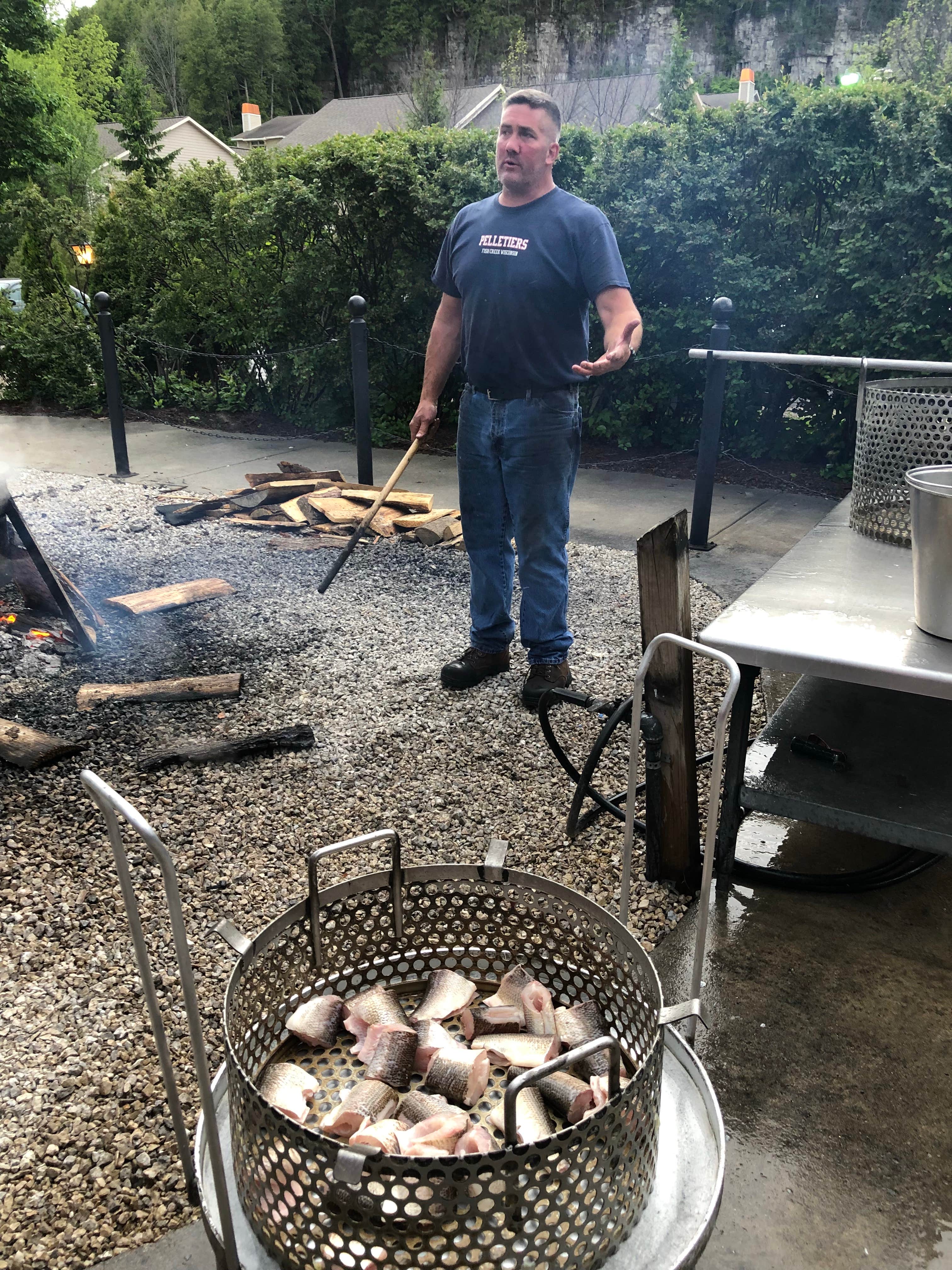 Camper-submitted photo at Weborg Point Campground — Peninsula State Park near Sister Bay, WI