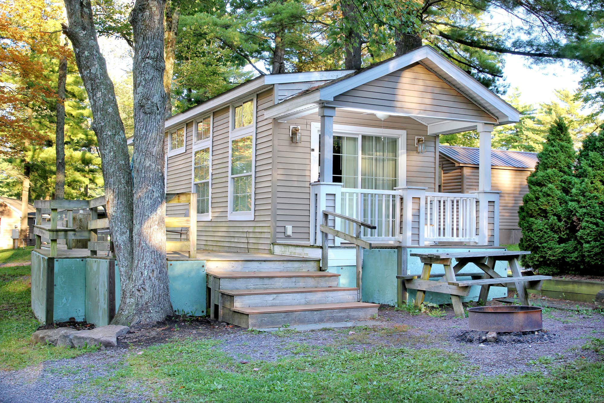 The Dyrt's photo of a cabin at Seven Mountains Campground near Woodward, PA