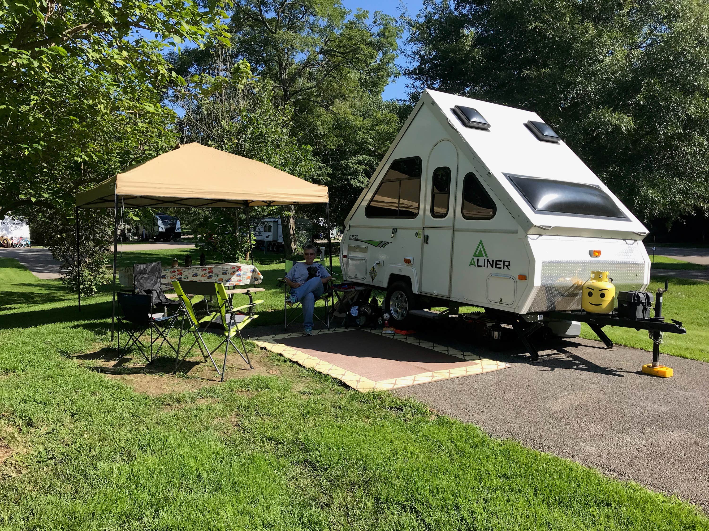 Racheal C.'s photo of rv camping at Fort Boonesborough State Park Campground near Wilmore, KY