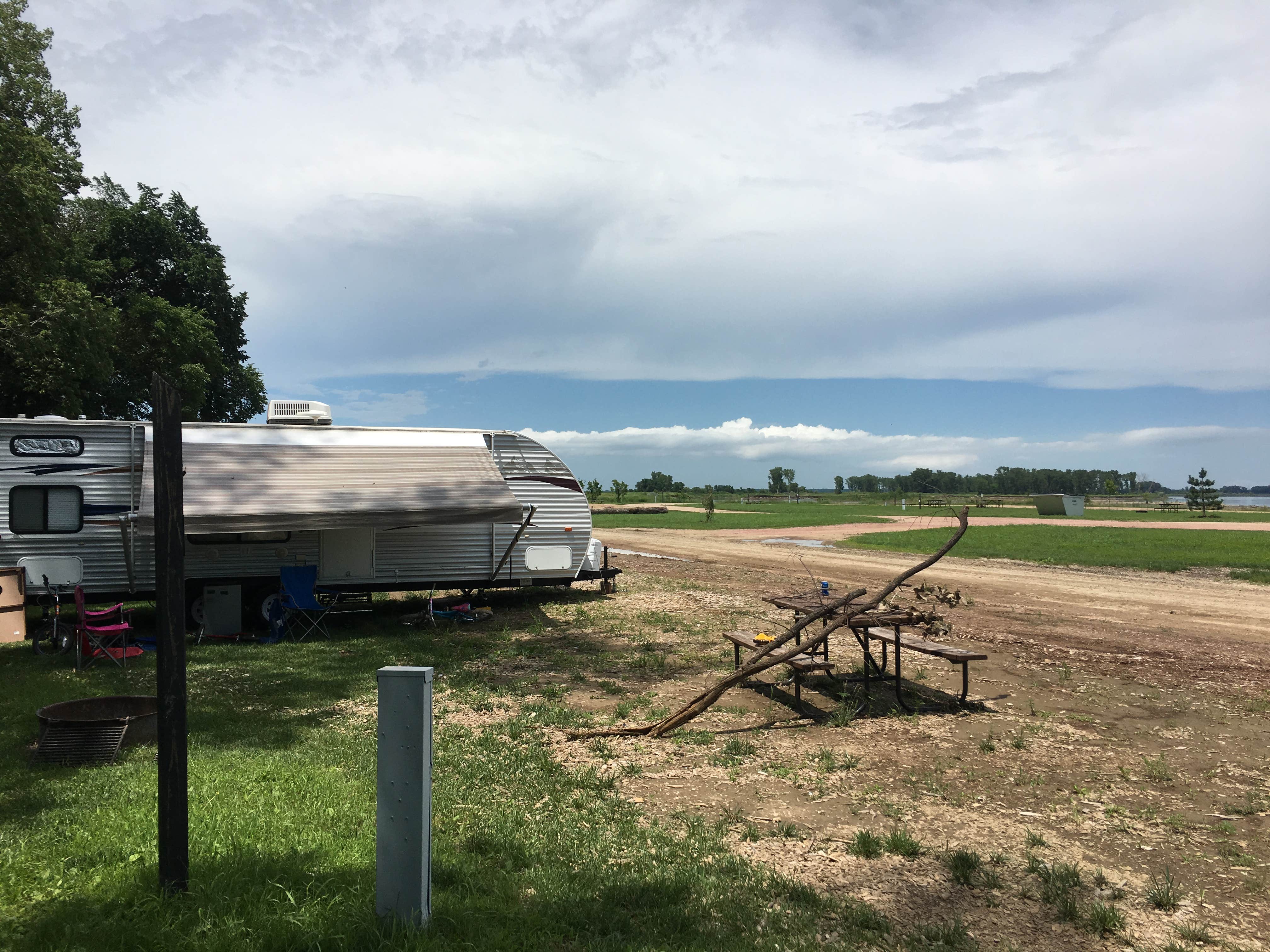 John K.'s photo of rv camping at Riverfront Campground — Ponca State Park near South Sioux City, NE