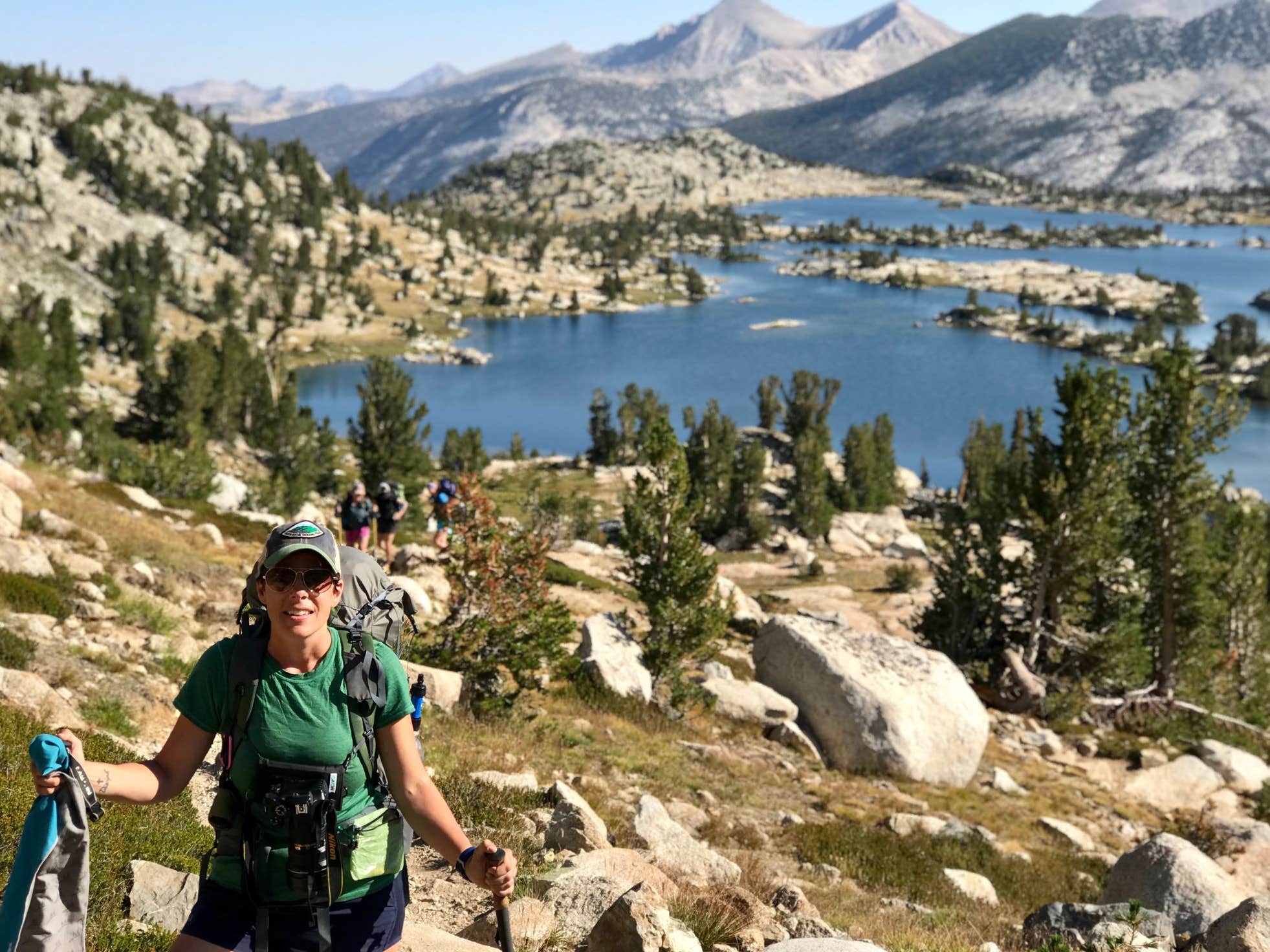 Camper-submitted photo at Marie Lake, John Muir Trail near Big Creek, CA