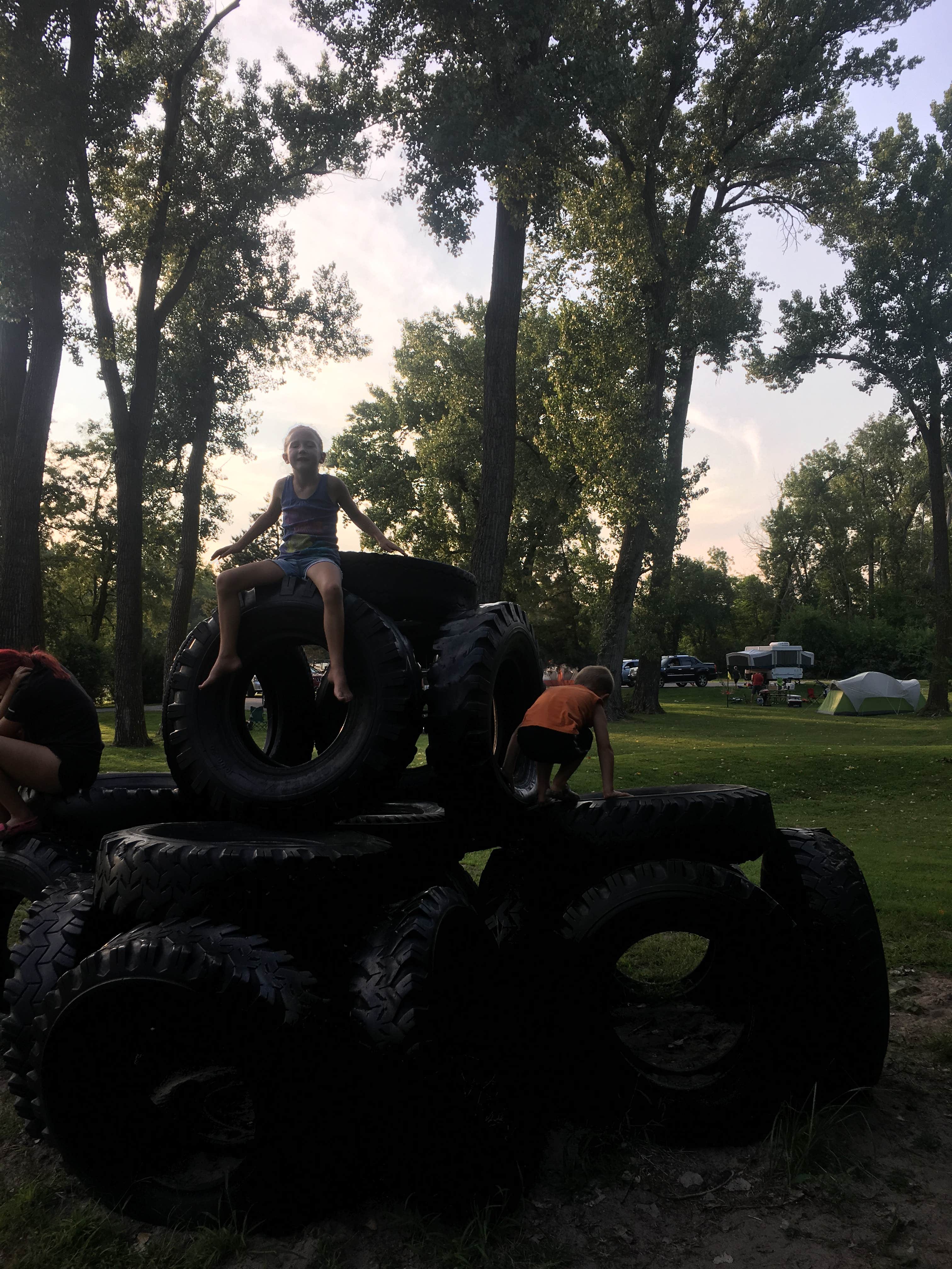 Camper-submitted photo at Union Pacific Cabooses — Two Rivers SRA near Mineola, IA