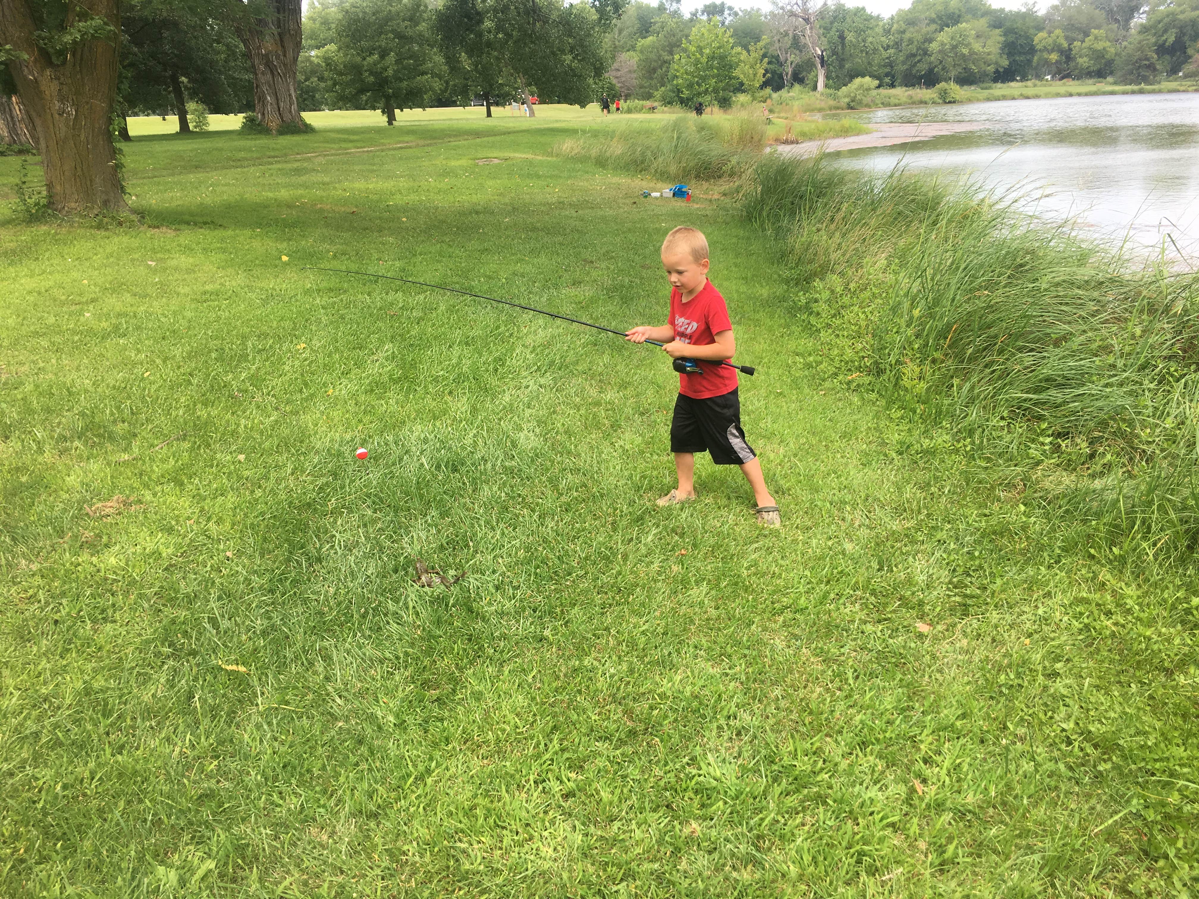 Camper-submitted photo at Union Pacific Cabooses — Two Rivers SRA near Mineola, IA
