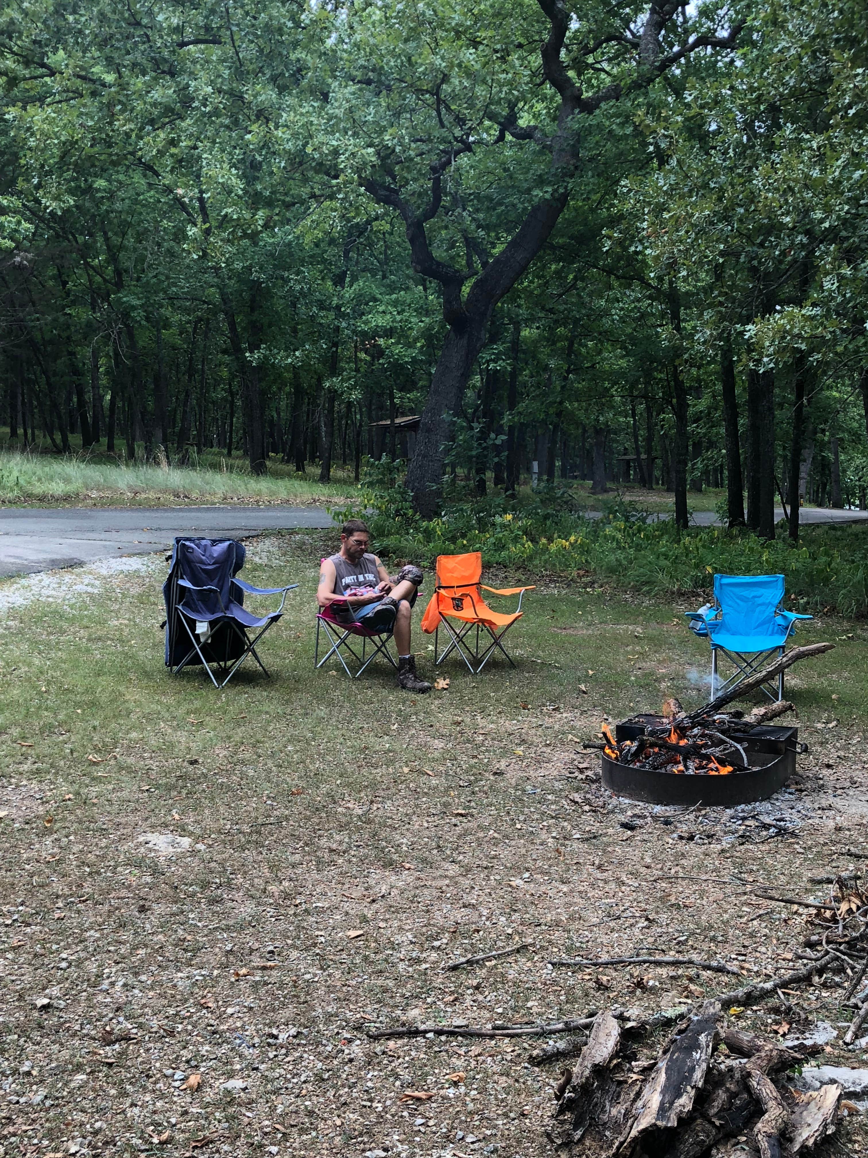 Camper-submitted photo at Pittsburg Area Campground — Pomme de Terre State Park near Clinton, MO