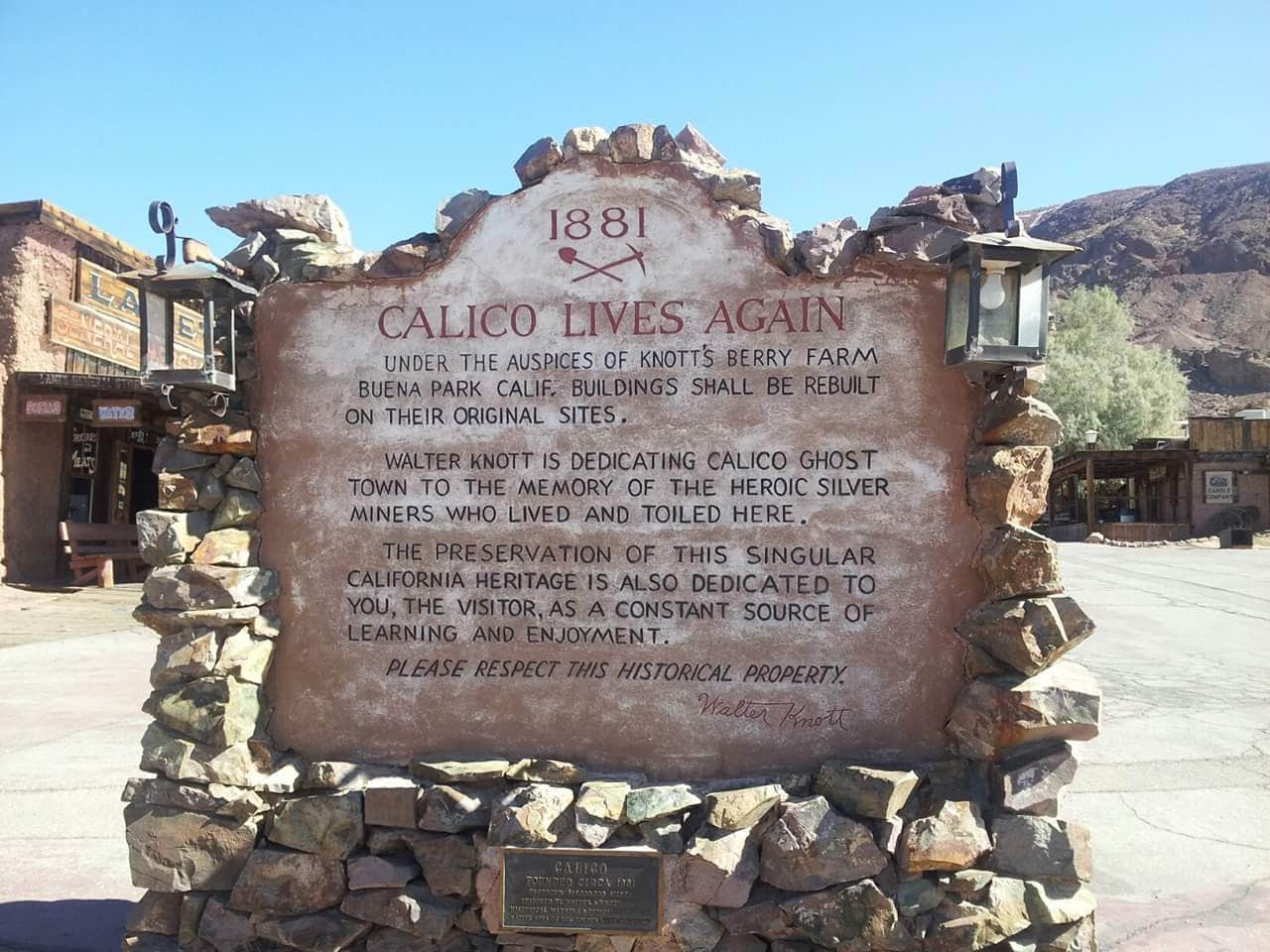Camper submitted image from Calico Ghost Town - 5