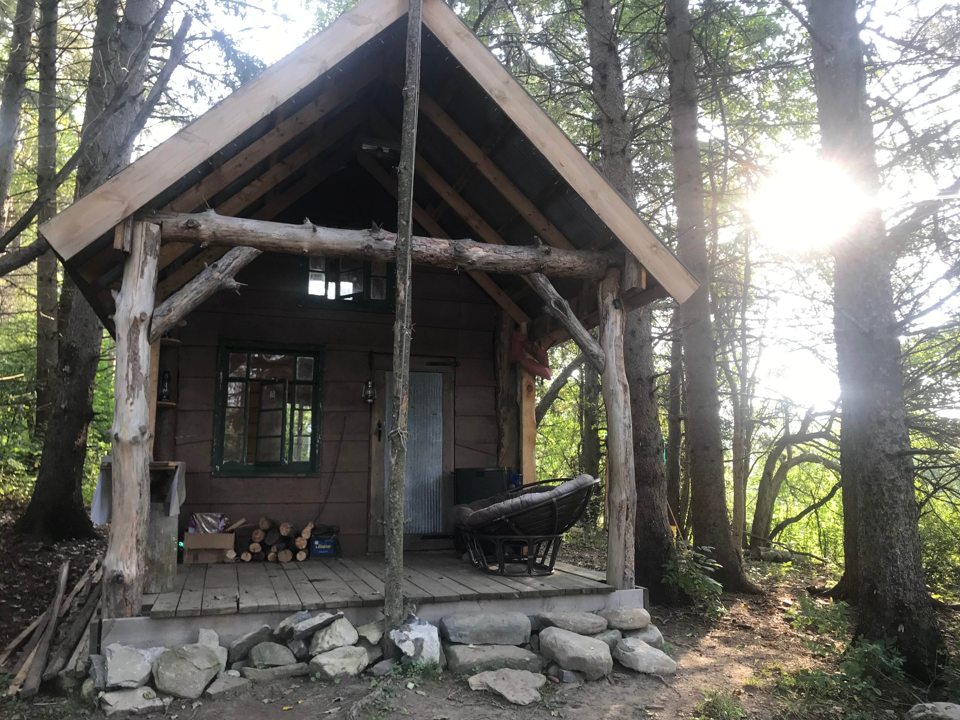 Lena L.'s photo of a cabin at Shady Pines Camp at CBG Farm - CLOSED near Orwell, NY