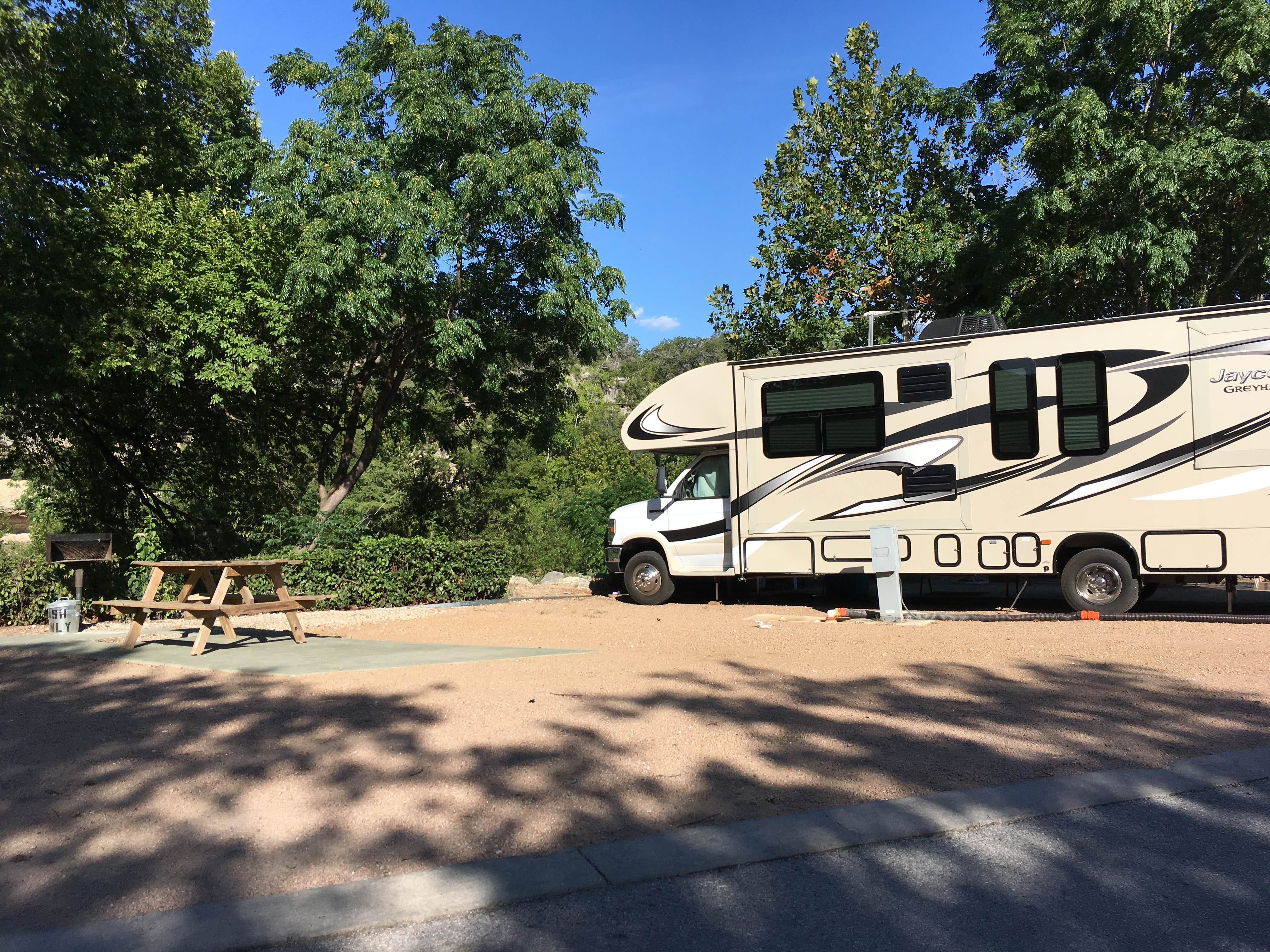 Troy W.'s photo of rv camping at Camp Huaco Springs near Spring Branch, TX