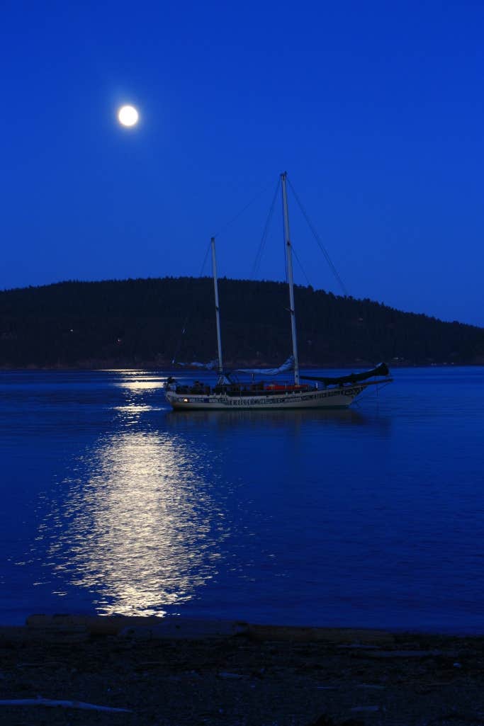 Camper-submitted photo at Spencer Spit State Park Campground near Olga, WA
