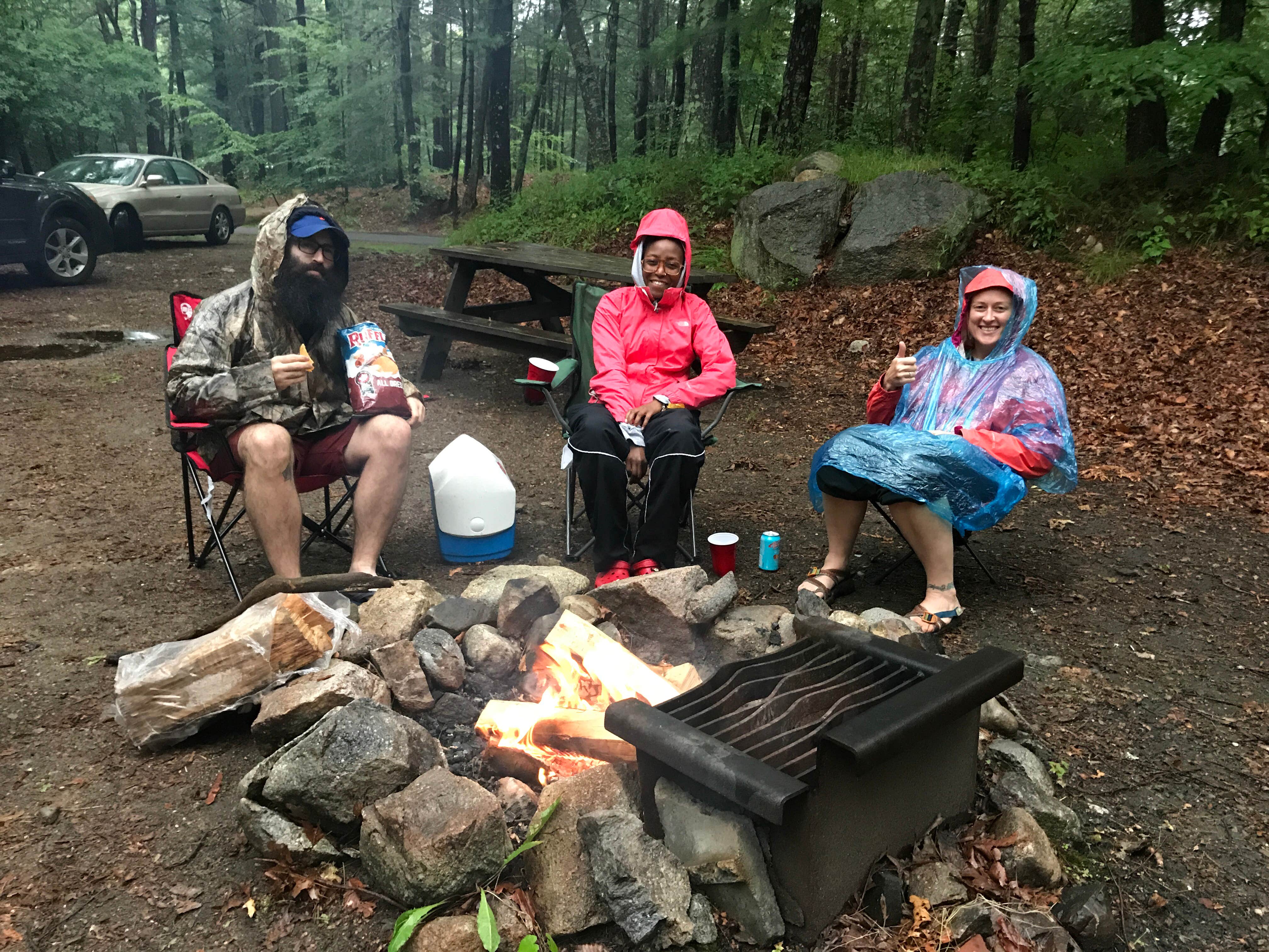 Camper-submitted photo at Wompatuck State Park Campground near Chelsea, MA