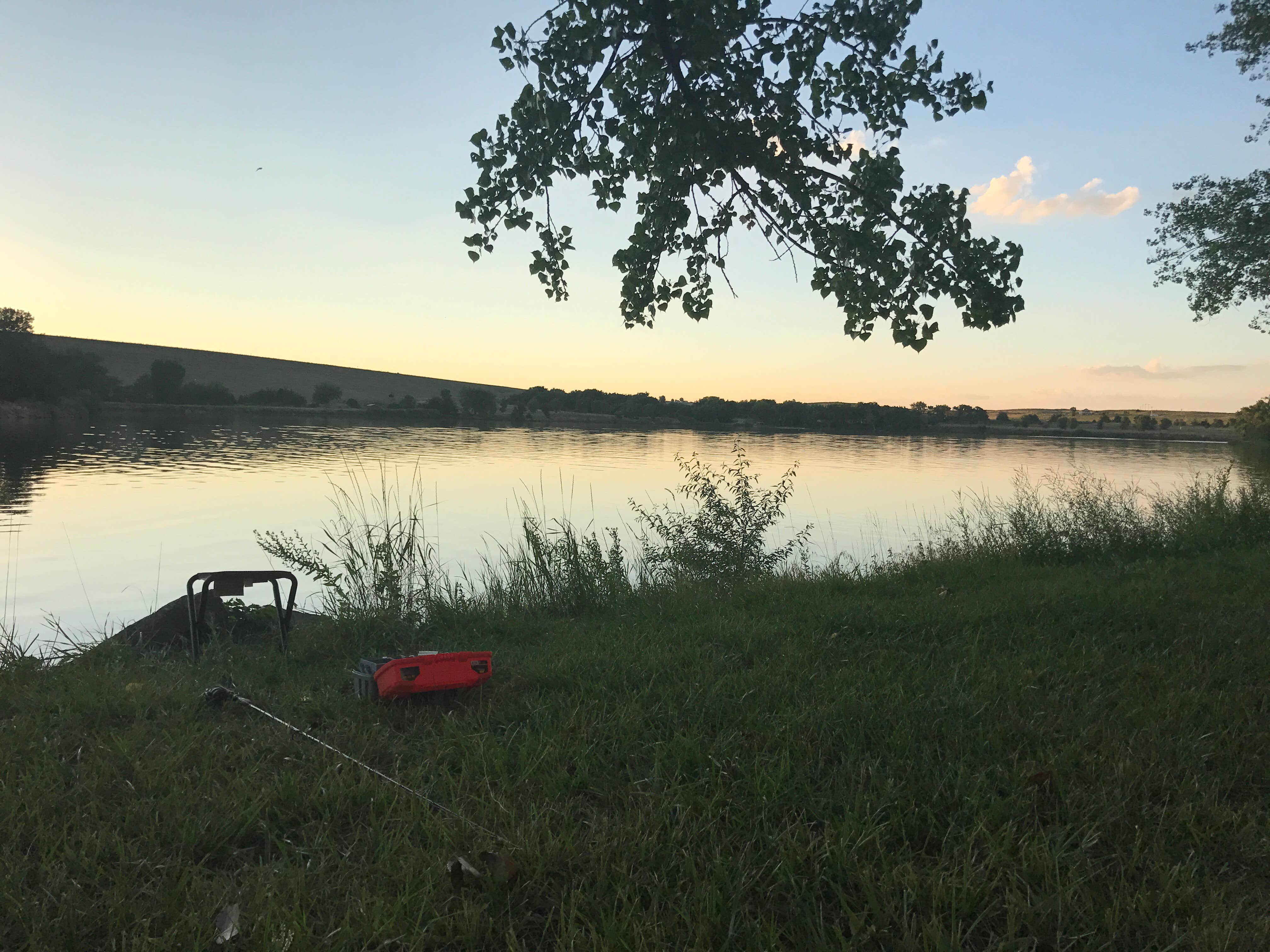 Camper-submitted photo at Lake Ogallala State Recreation Area Campground in Nebraska