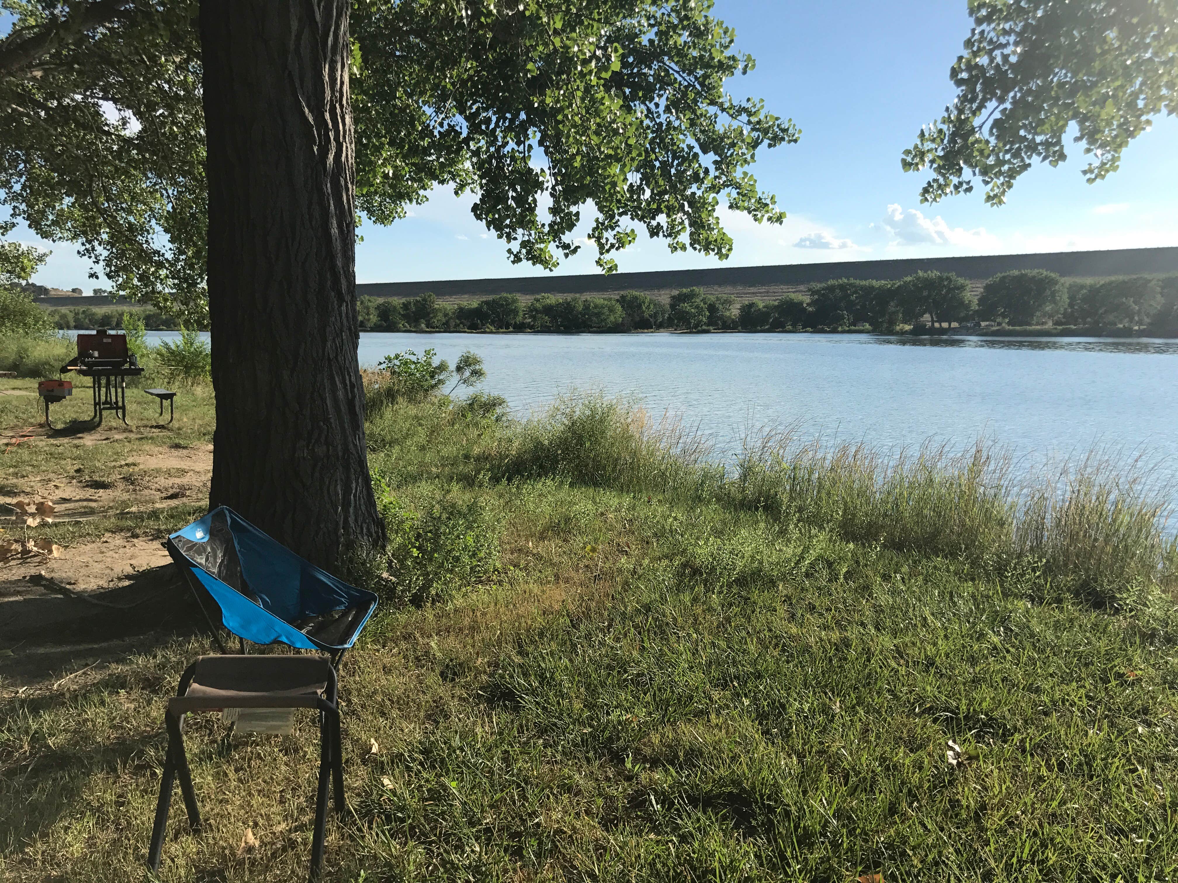 Camper-submitted photo at Lake Ogallala State Recreation Area Campground in Nebraska