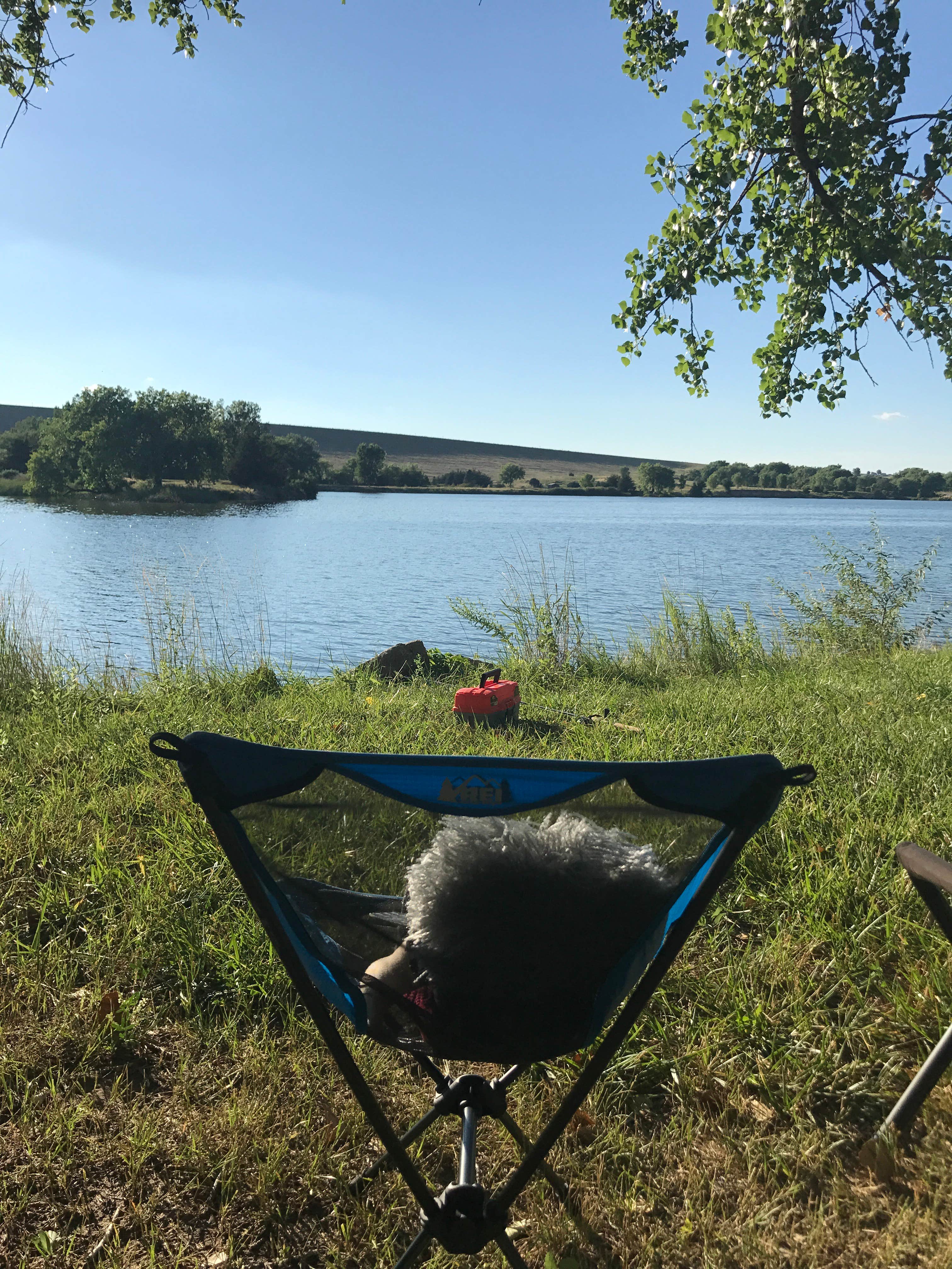 Camper-submitted photo at Lake Ogallala State Recreation Area Campground in Nebraska