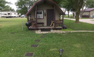 Shannon G.'s photo of a cabin at Prairie Oasis Campground & Cabins near Columbus, NE