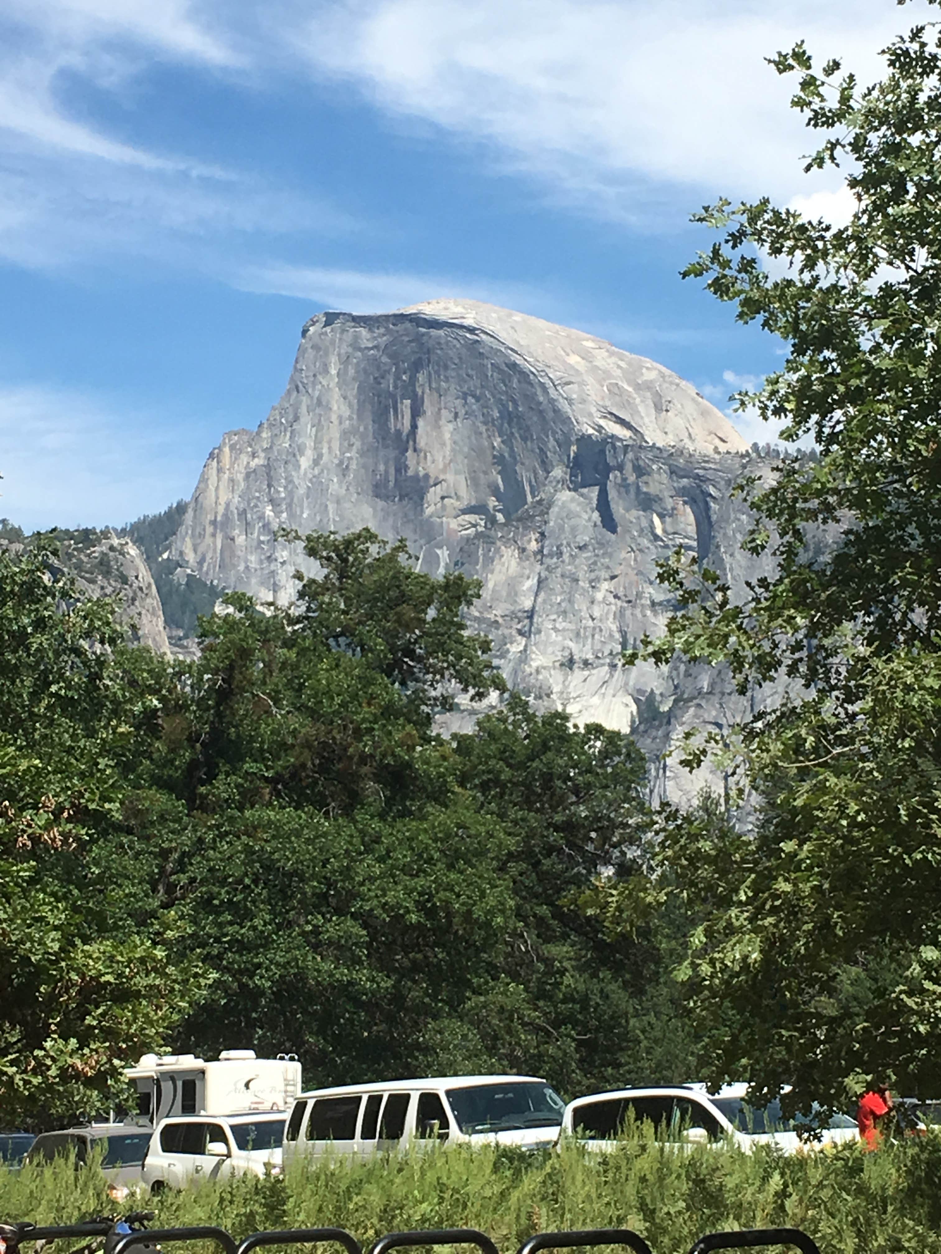 Melissa D.'s photo of rv camping at Upper Pines Campground — Yosemite National Park near Yosemite Valley, CA