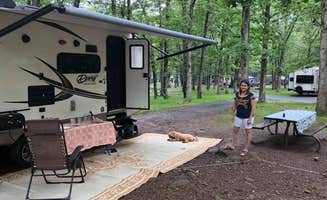 Charlotte D.'s photo of rv camping at Big Meadows Campground — Shenandoah National Park near Etlan, VA