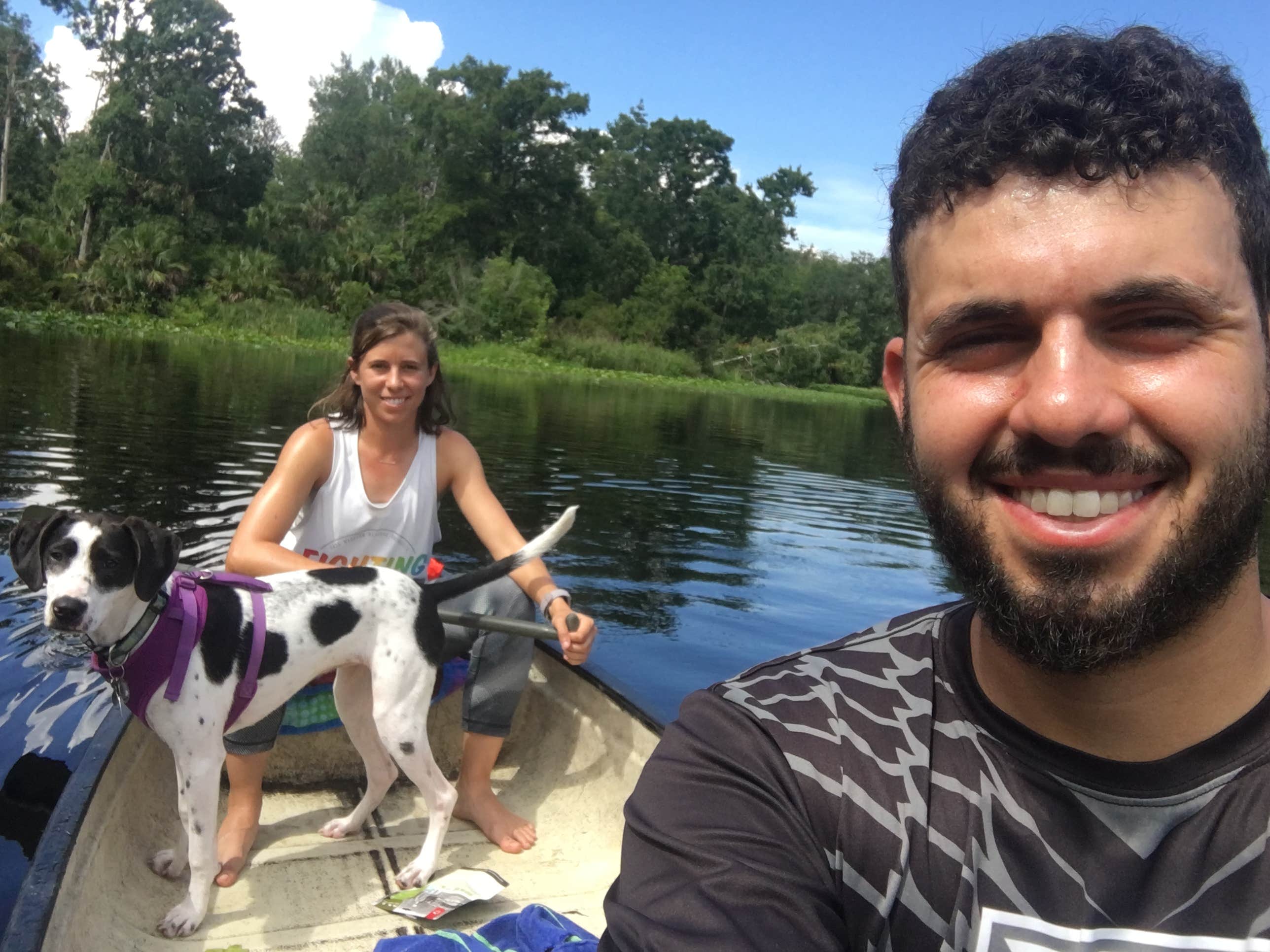 Shayna B.'s photo of camping with pets at Wekiwa Springs State Park Campground near Winter Springs, FL