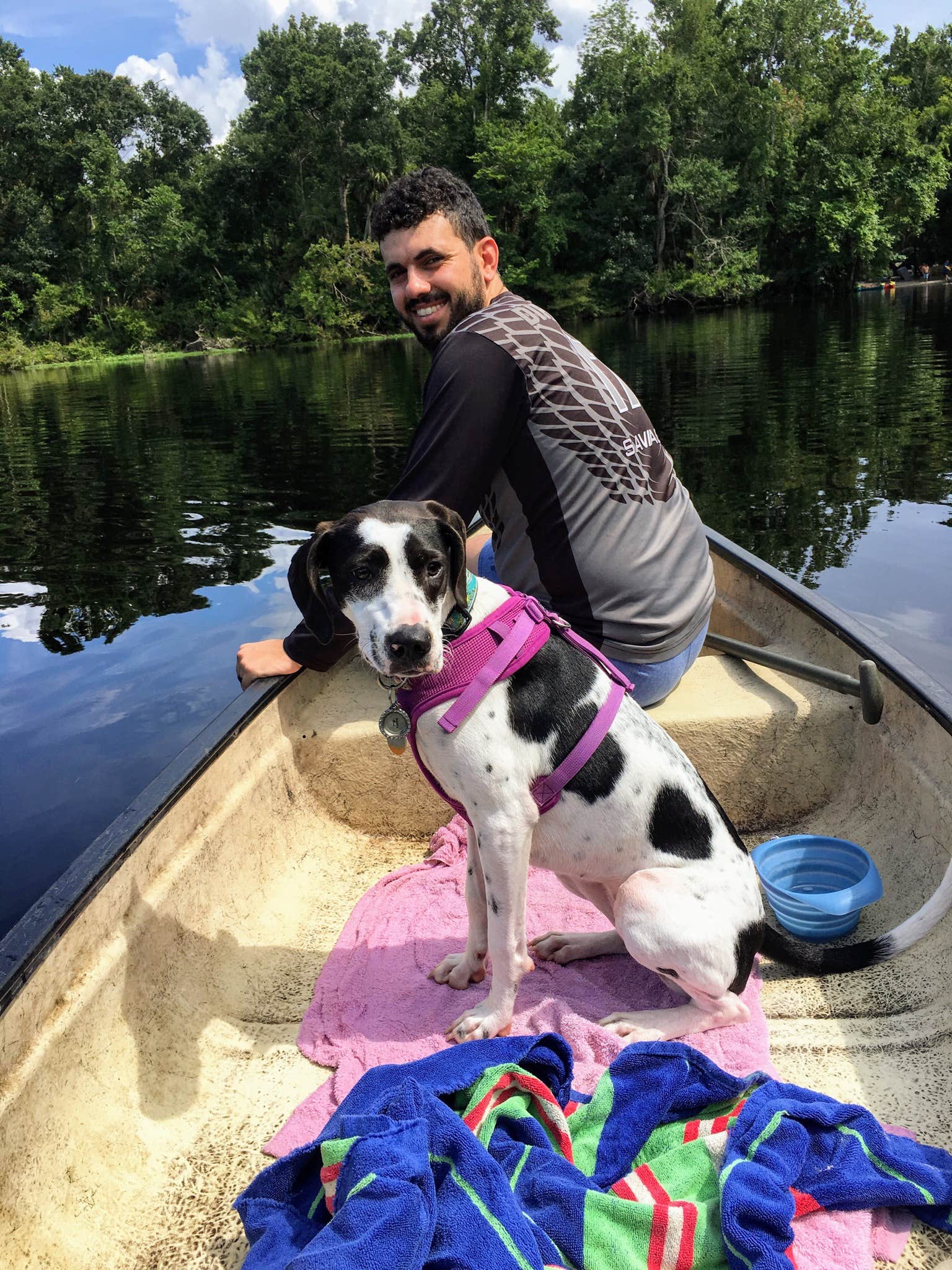 Shayna B.'s photo of camping with pets at Wekiwa Springs State Park Campground near Christmas, FL