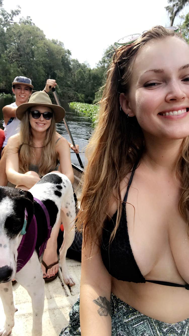 Shayna B.'s photo of camping with pets at Wekiwa Springs State Park Campground near Flamingo, FL