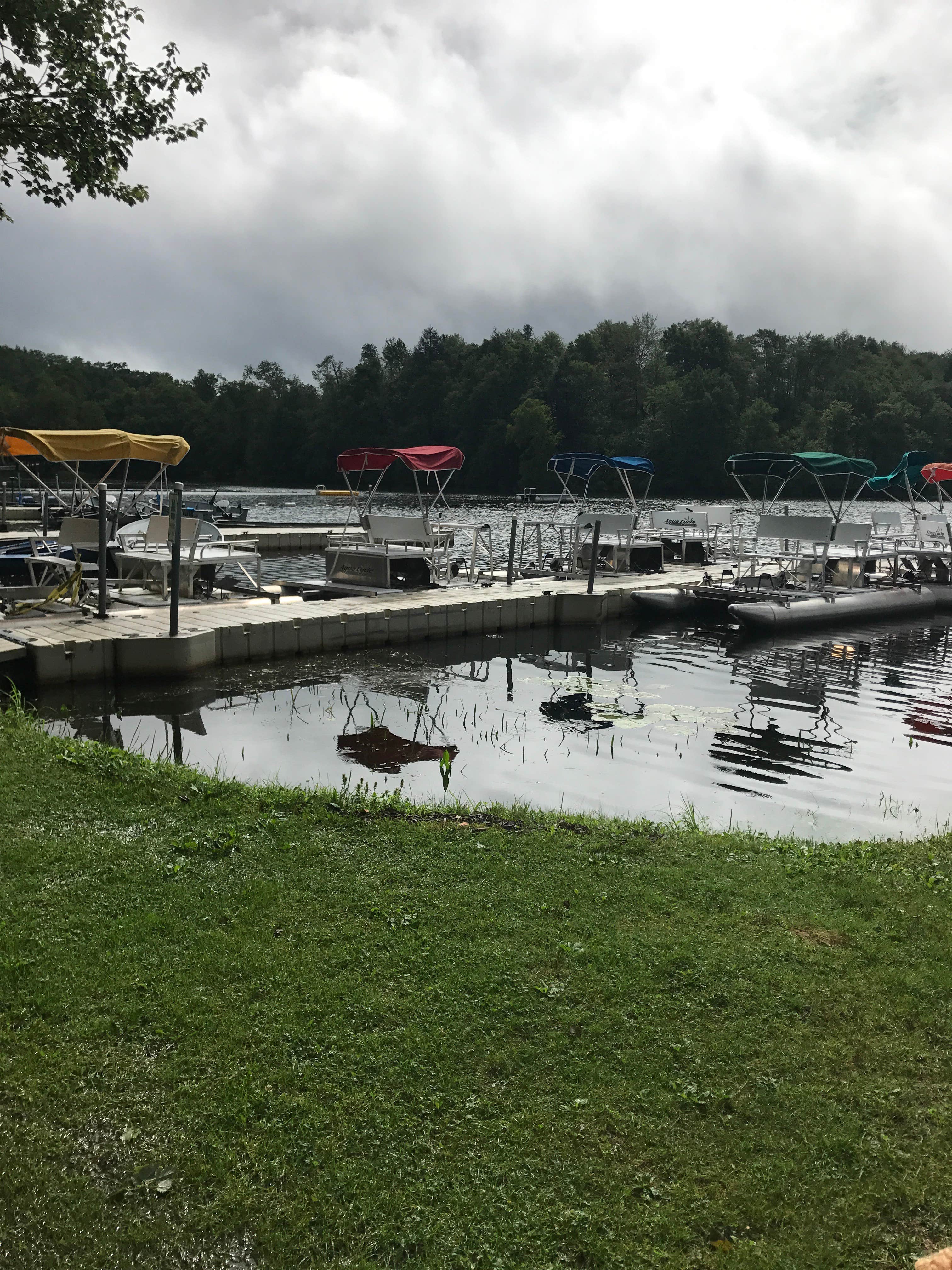 Camper-submitted photo at Keen Lake Resort Campground near Hawley, PA