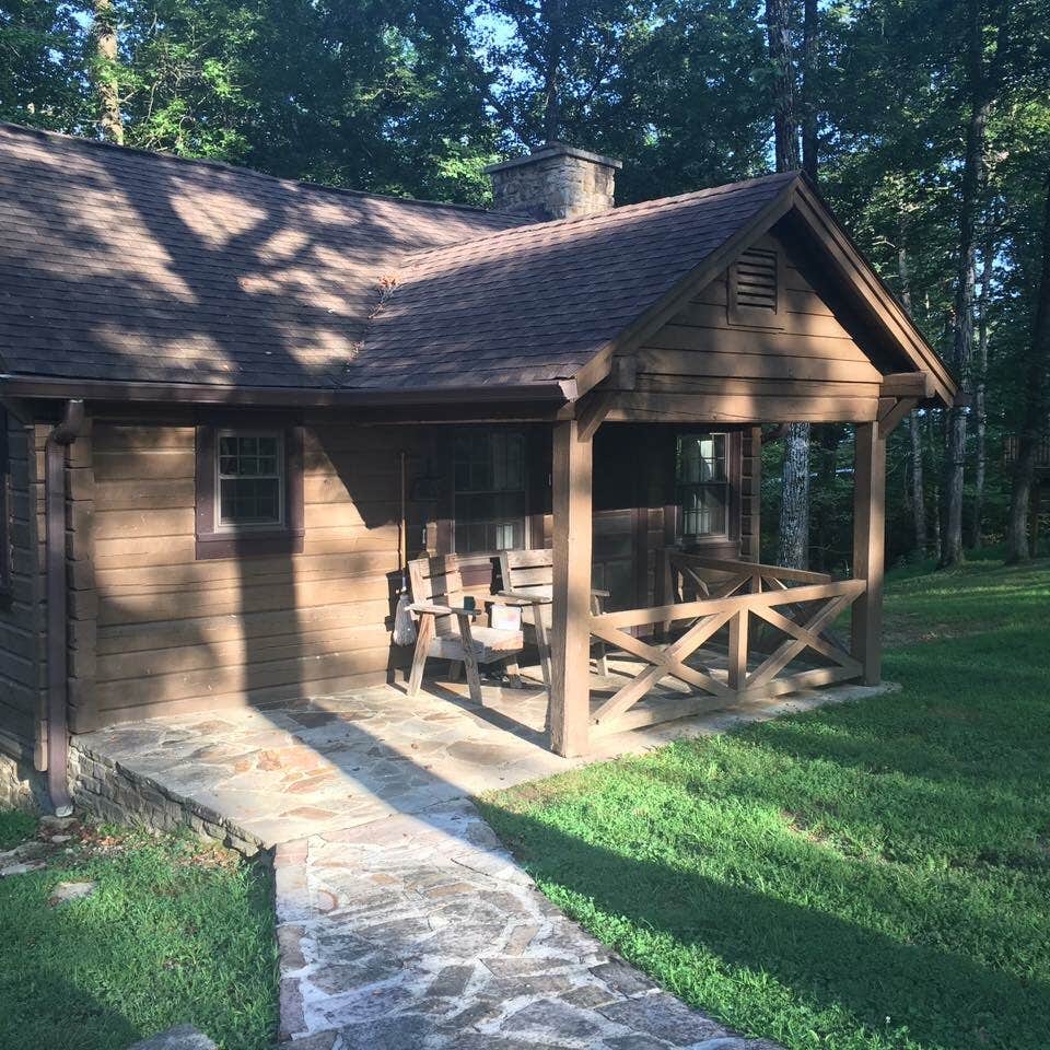 Tori V.'s photo of a cabin at Standing Stone State Park Campground near Lancaster, TN