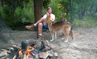 Gary R.'s photo of camping with pets at Moraine Overflow Campground near Bridgeport, CA