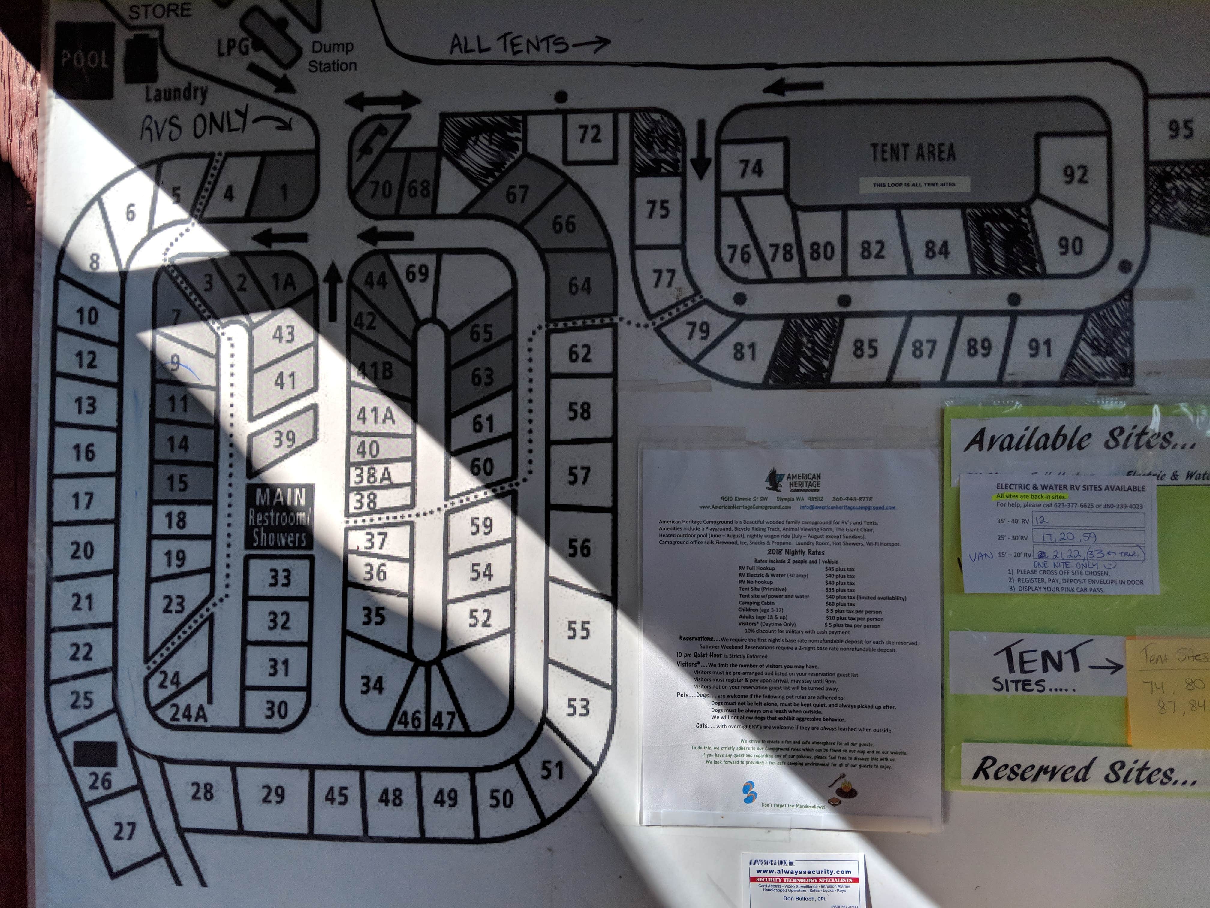 Camper-submitted photo at American Heritage Campground near DuPont, WA