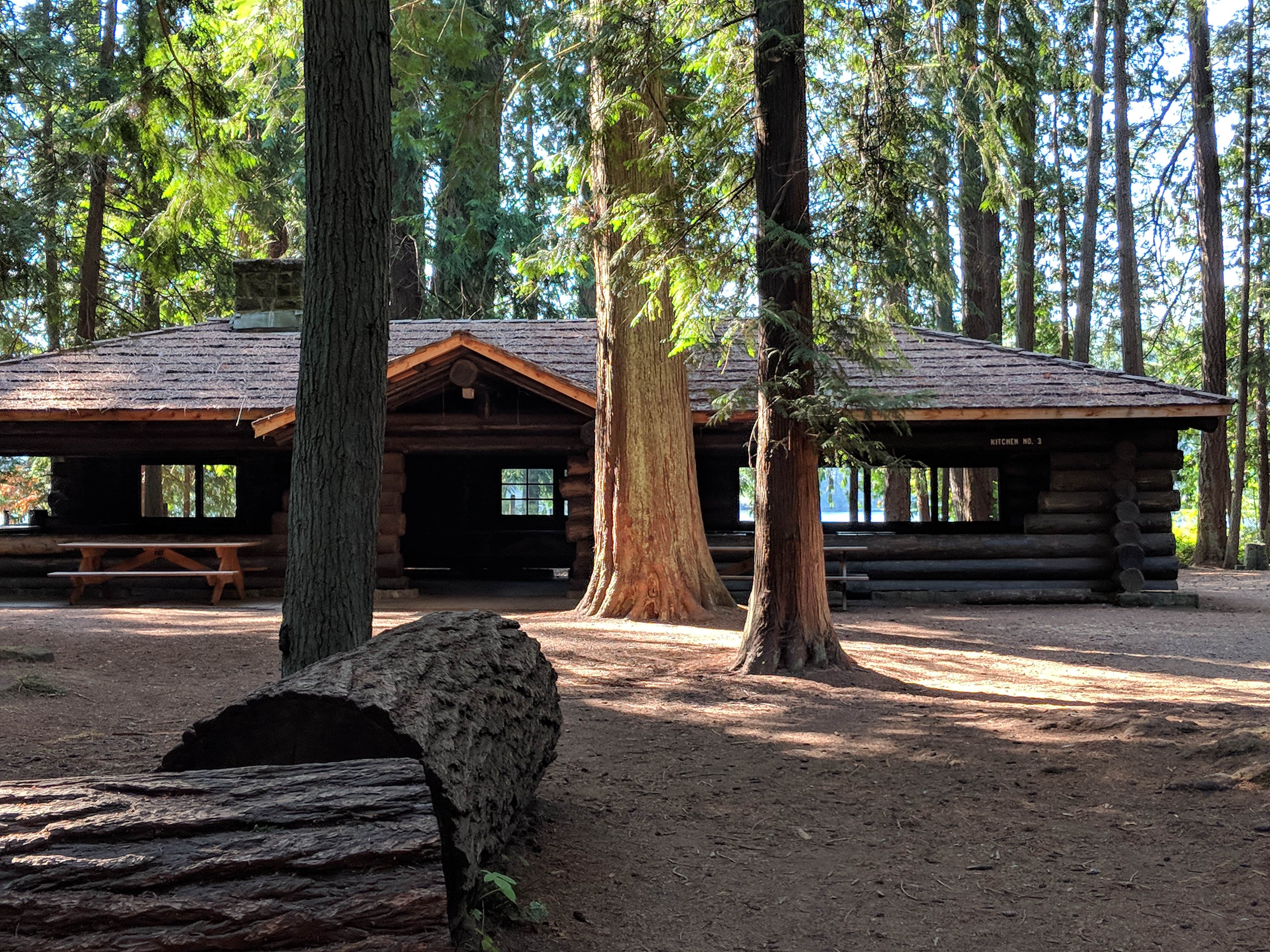 Mary C.'s photo of glamping accommodations at Millersylvania State Park Campground near Orting, WA