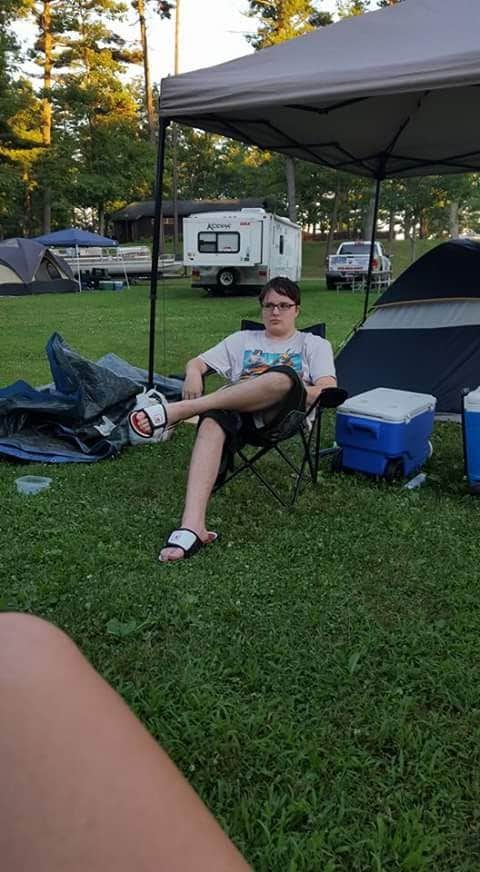 Amy M.'s photo at Cumberland Bay State Park Campground near Mooers Forks, NY