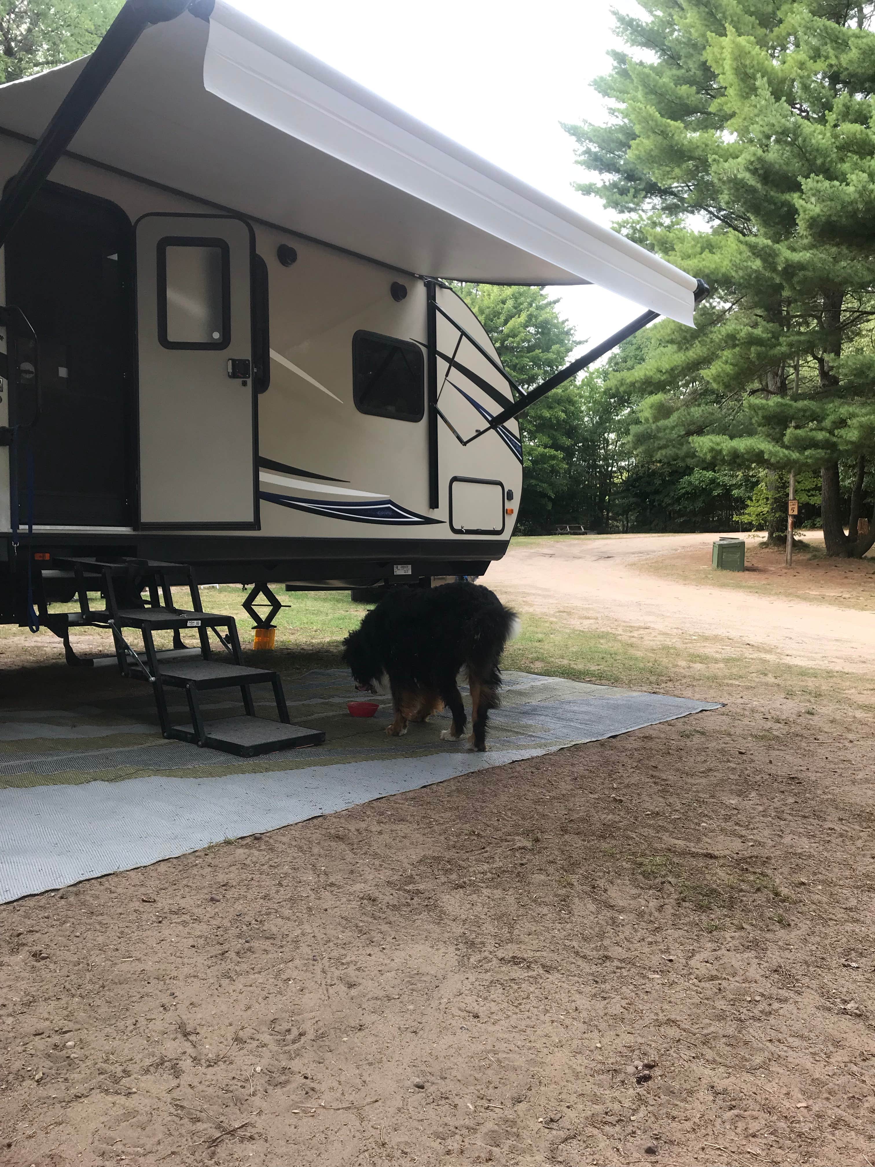 Andrea B.'s photo of rv camping at Otter Lake Park Campground near Flushing, MI