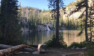 Camping near Alice Lake Primitive Campsite - Sawtooth National Forest: Middle Cramer Lake Dispersed, Stanley, Idaho