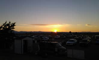 Camping near Cove Palisades State Park Cabins: Madras Speedway (Overnight), Madras, Oregon