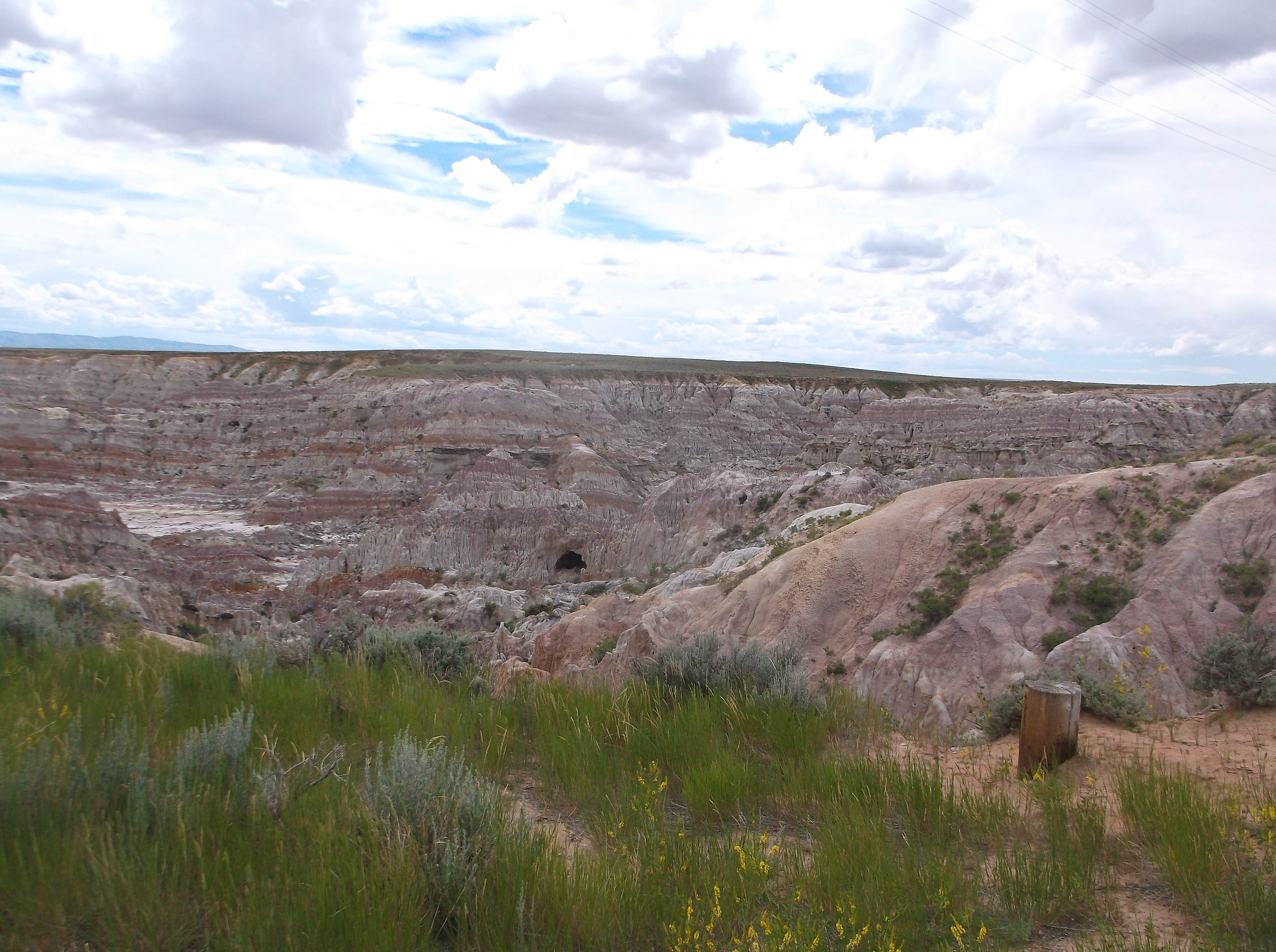 Camper-submitted photo at Hell's Half Acre near Evansville, WY