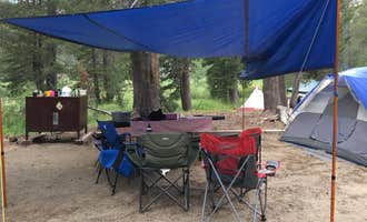 Camping near Garnet Lake: Minaret Falls Campground, Devils Postpile National Monument, California
