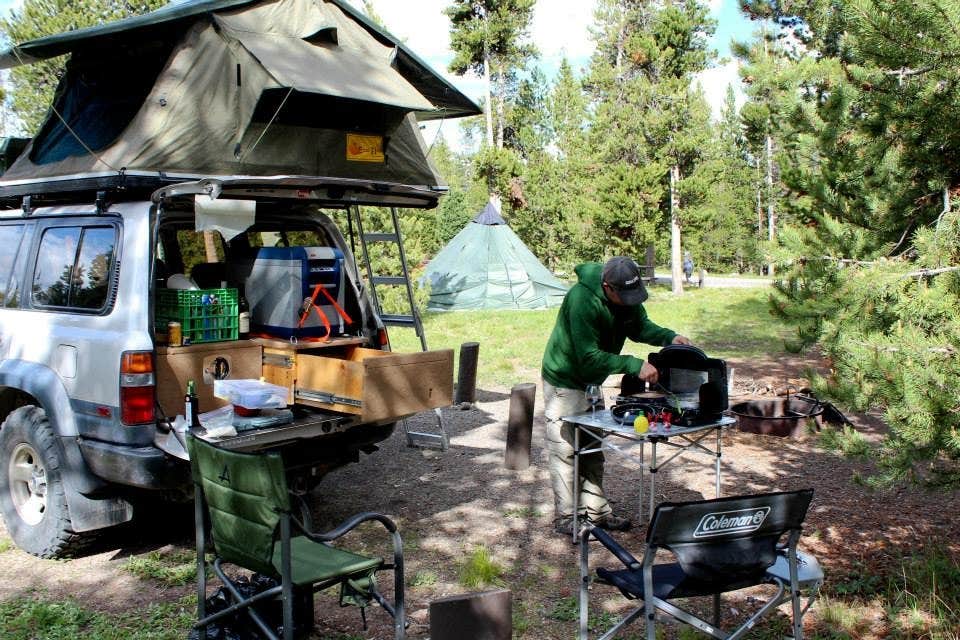 Camper submitted image from Mammoth Campground — Yellowstone National Park - 3