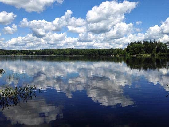 Camper-submitted photo at Deerfield Campground — Promised Land State Park near Hawley, PA