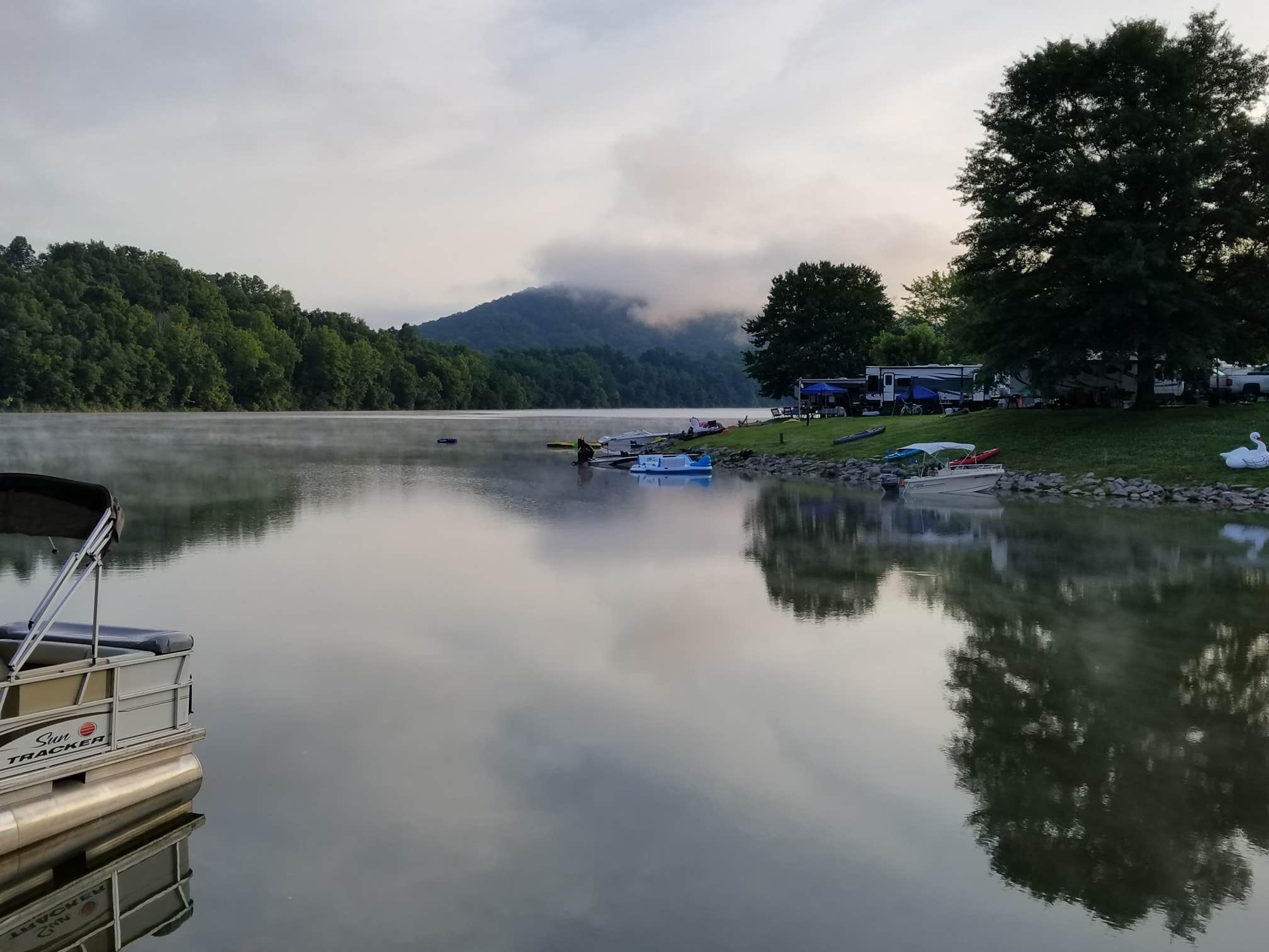 Camper submitted image from Bulltown Campground — Burnsville Lake Wildlife Management Area - 2